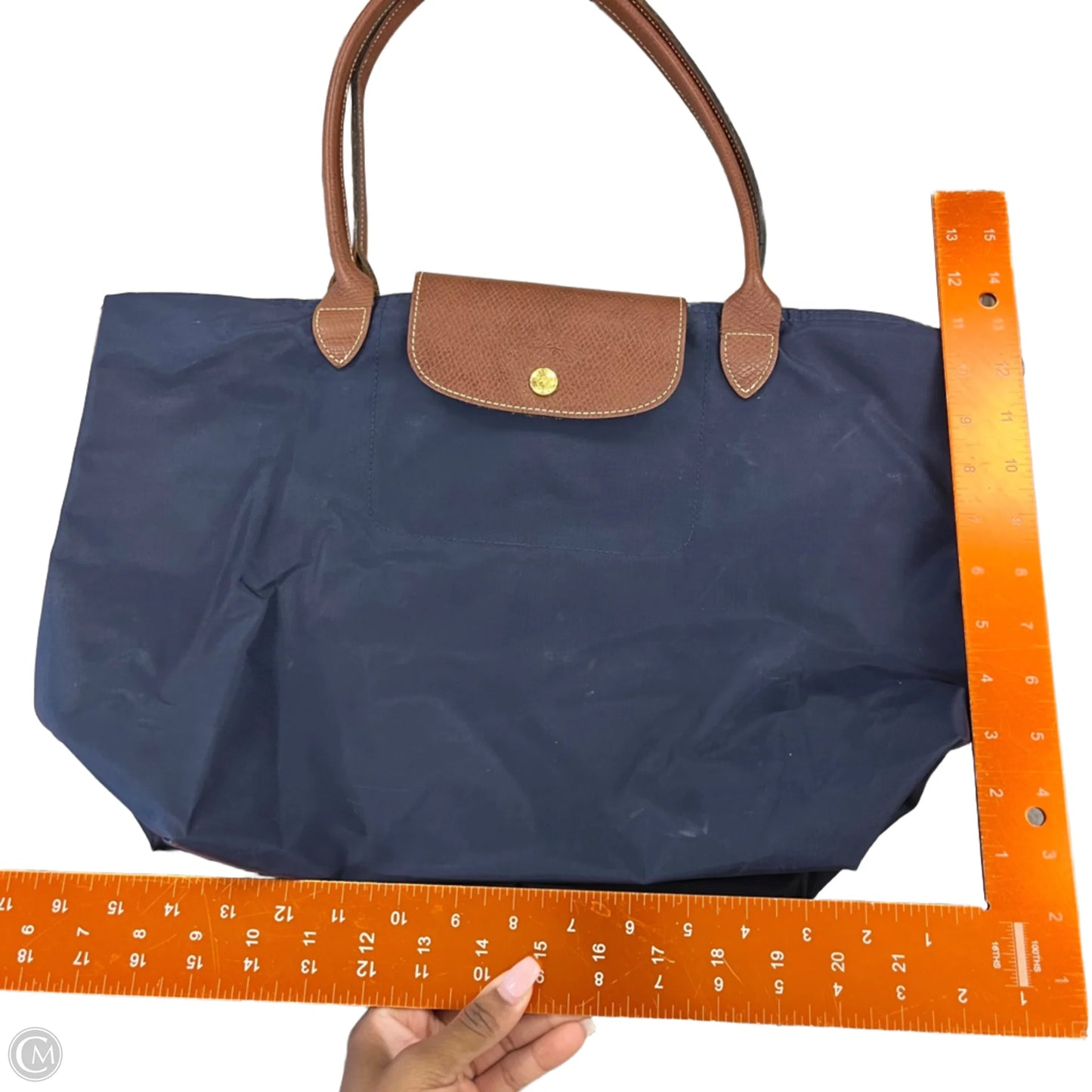 Handbag Designer By Longchamp, Size: Medium