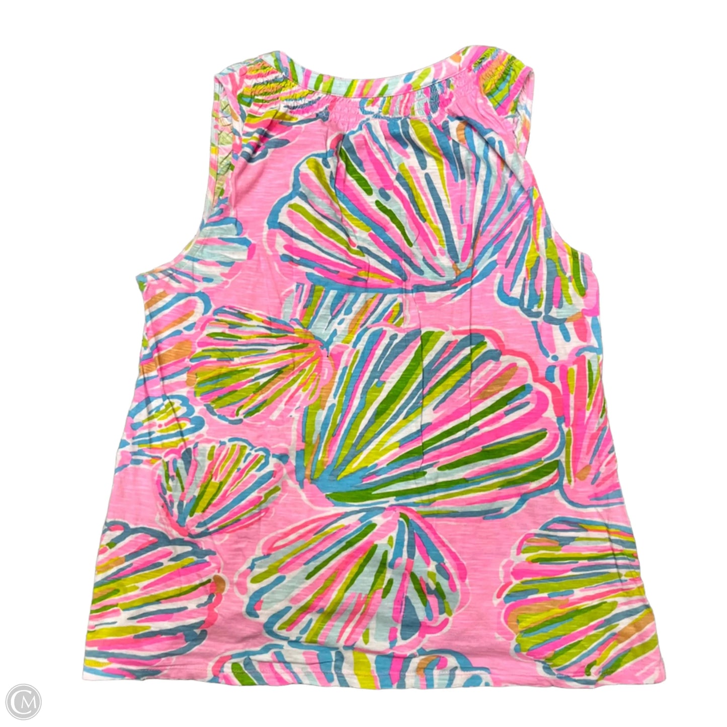 Top Sleeveless Designer By Lilly Pulitzer In Pink, Size: M