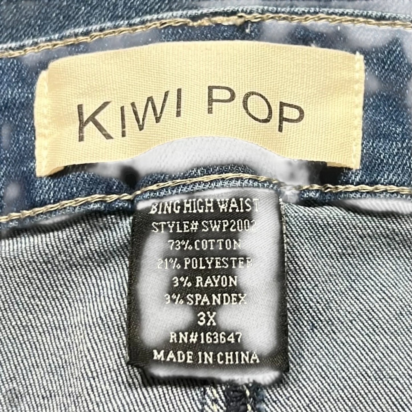 Jeans Flared By Fashion Nova In Blue Denim, Size: 3x