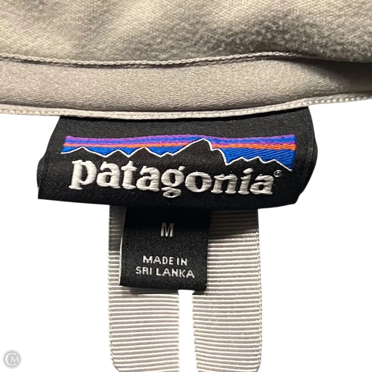 Sweatshirt Collar By Patagonia In Blue, Size: M