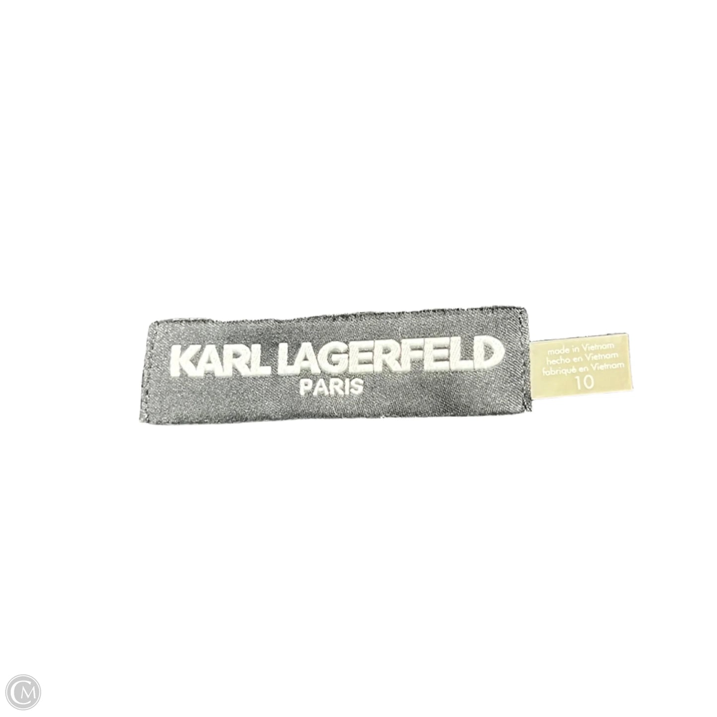 Skirt Designer By Karl Lagerfeld In Black, Size: 10