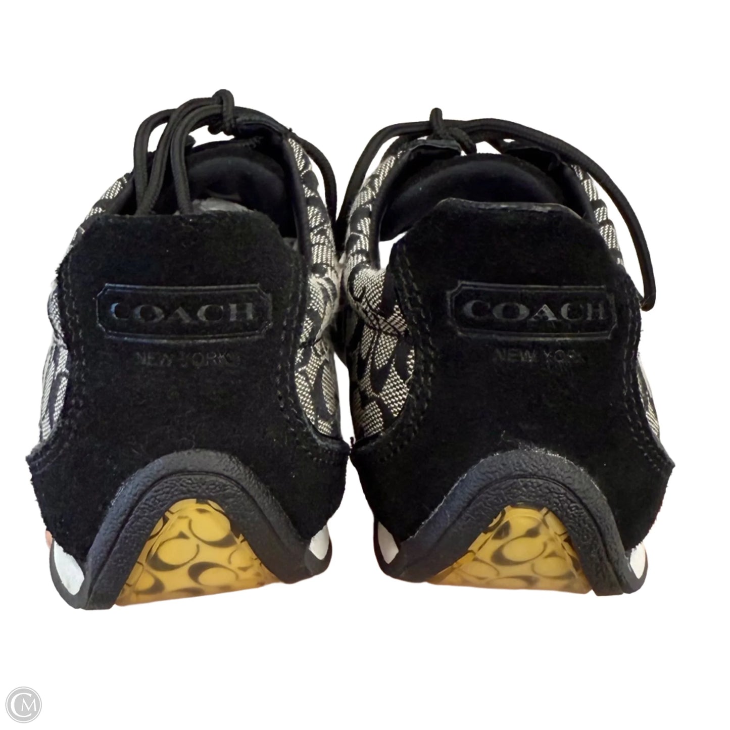 Shoes Designer By Coach In Black, Size: 6.5