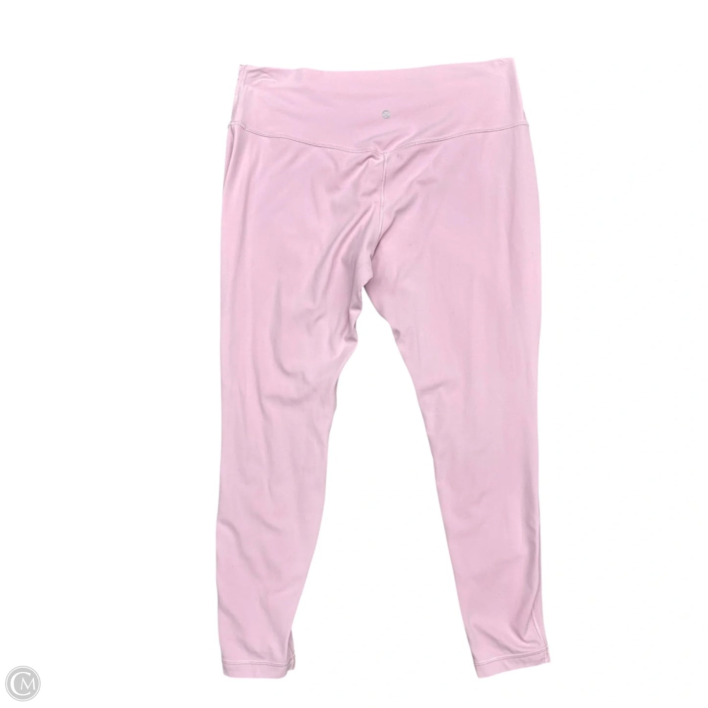 Athletic Leggings By Lululemon In Pink, Size: 18
