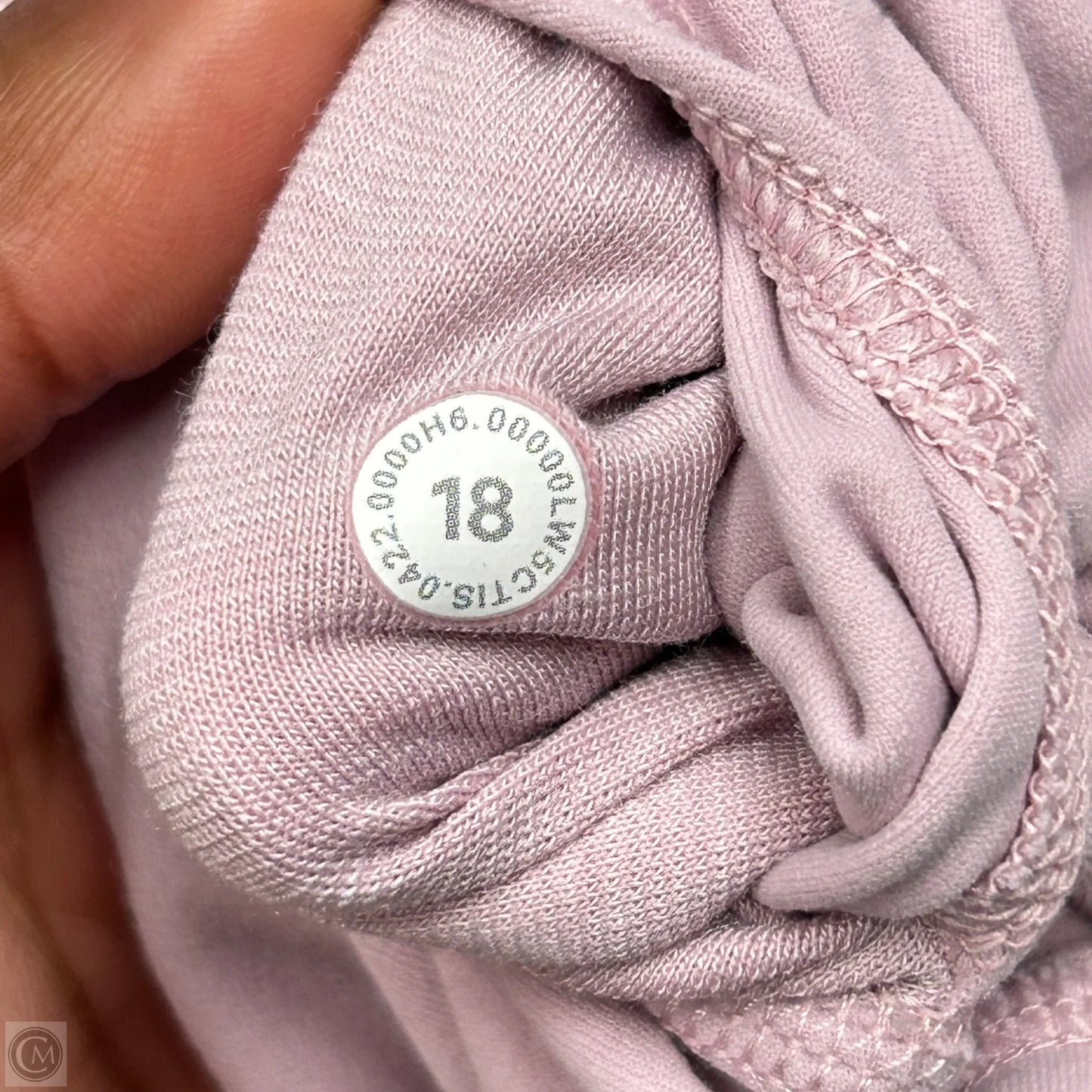 Athletic Leggings By Lululemon In Pink, Size: 18