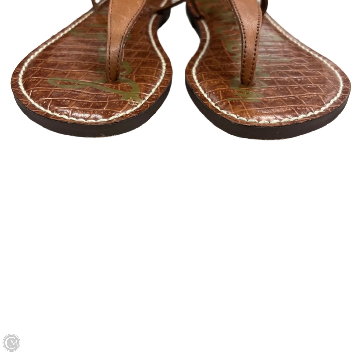 Sandals Flats By Sam Edelman In Brown, Size: 7