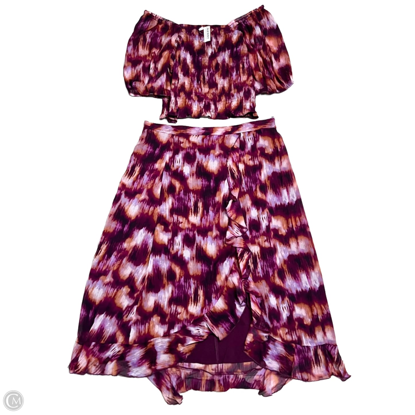Skirt Set 2pc By Old Navy In Purple, Size: Xxl