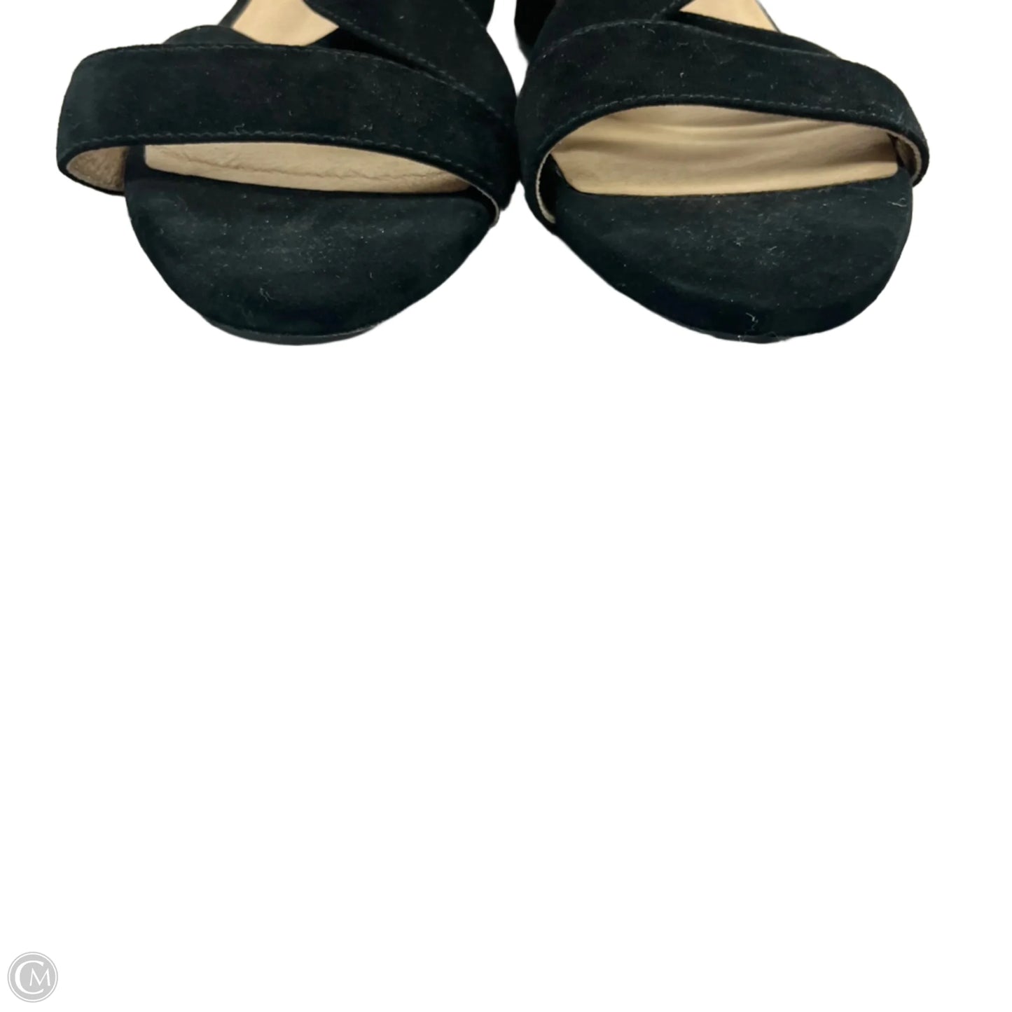 Sandals Heels Block By Bettye Muller In Black, Size: 12
