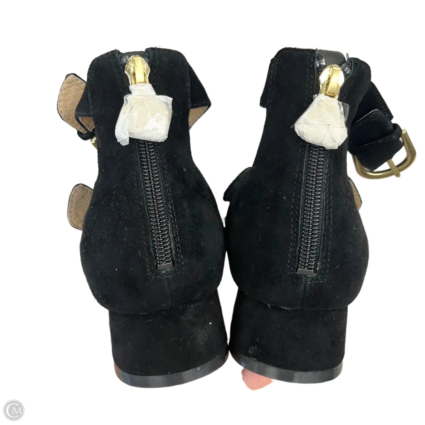 Sandals Heels Block By Bettye Muller In Black, Size: 12