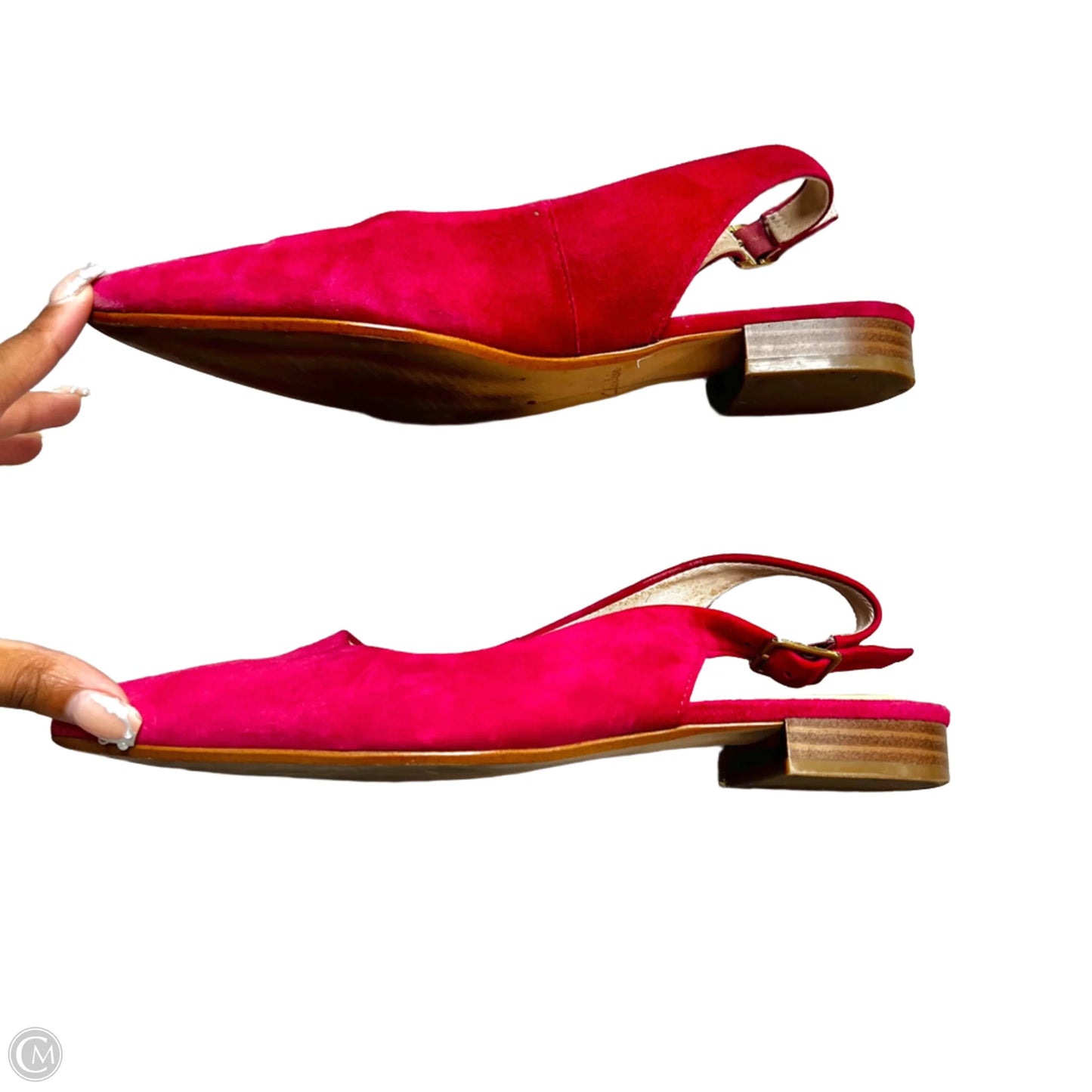 Shoes Heels Block By Clarks In Pink, Size: 7.5