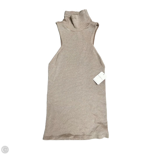 Top Sleeveless By Free People In Tan, Size: M
