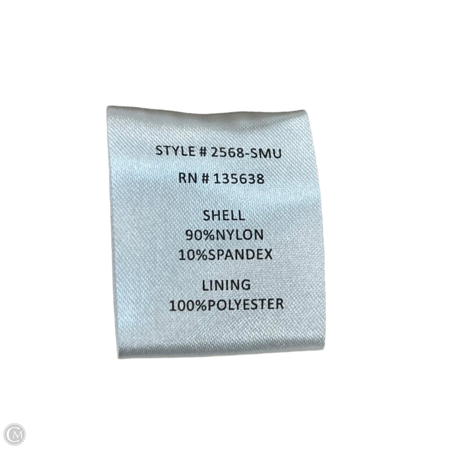 Top Sleeveless By Georgie In White, Size: M