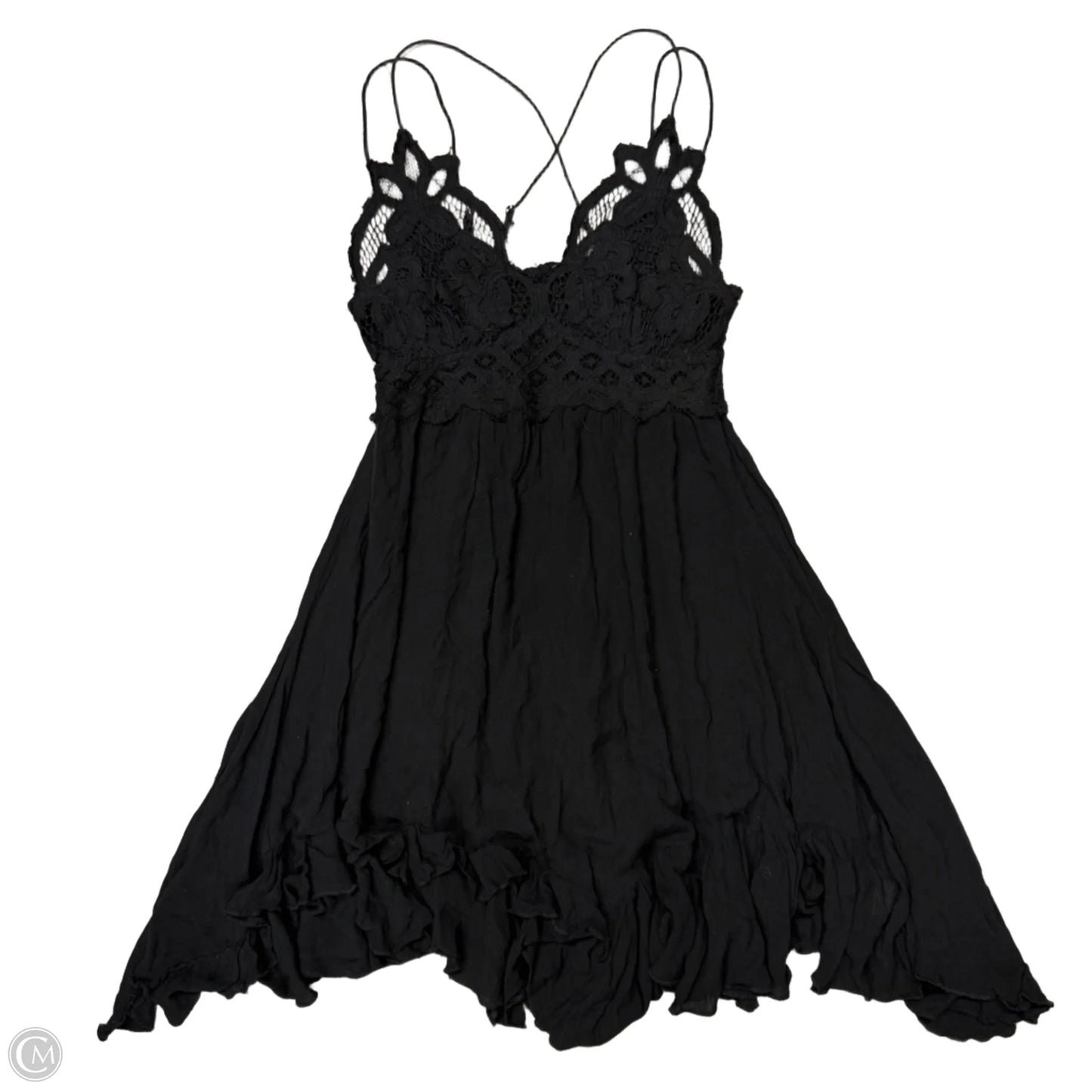 Dress Casual Short By Free People In Black, Size: Xs