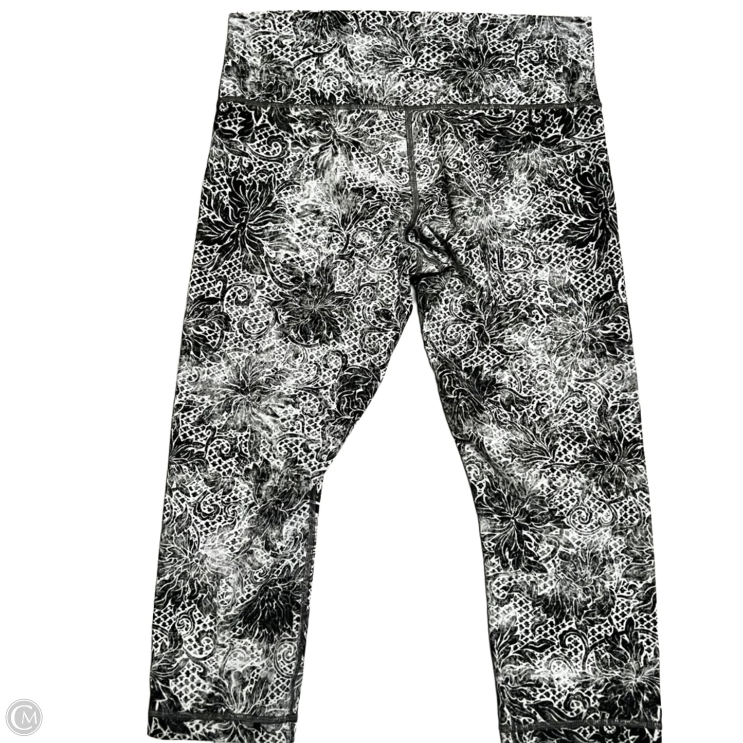 Athletic Capris By Lululemon In Grey, Size: 12