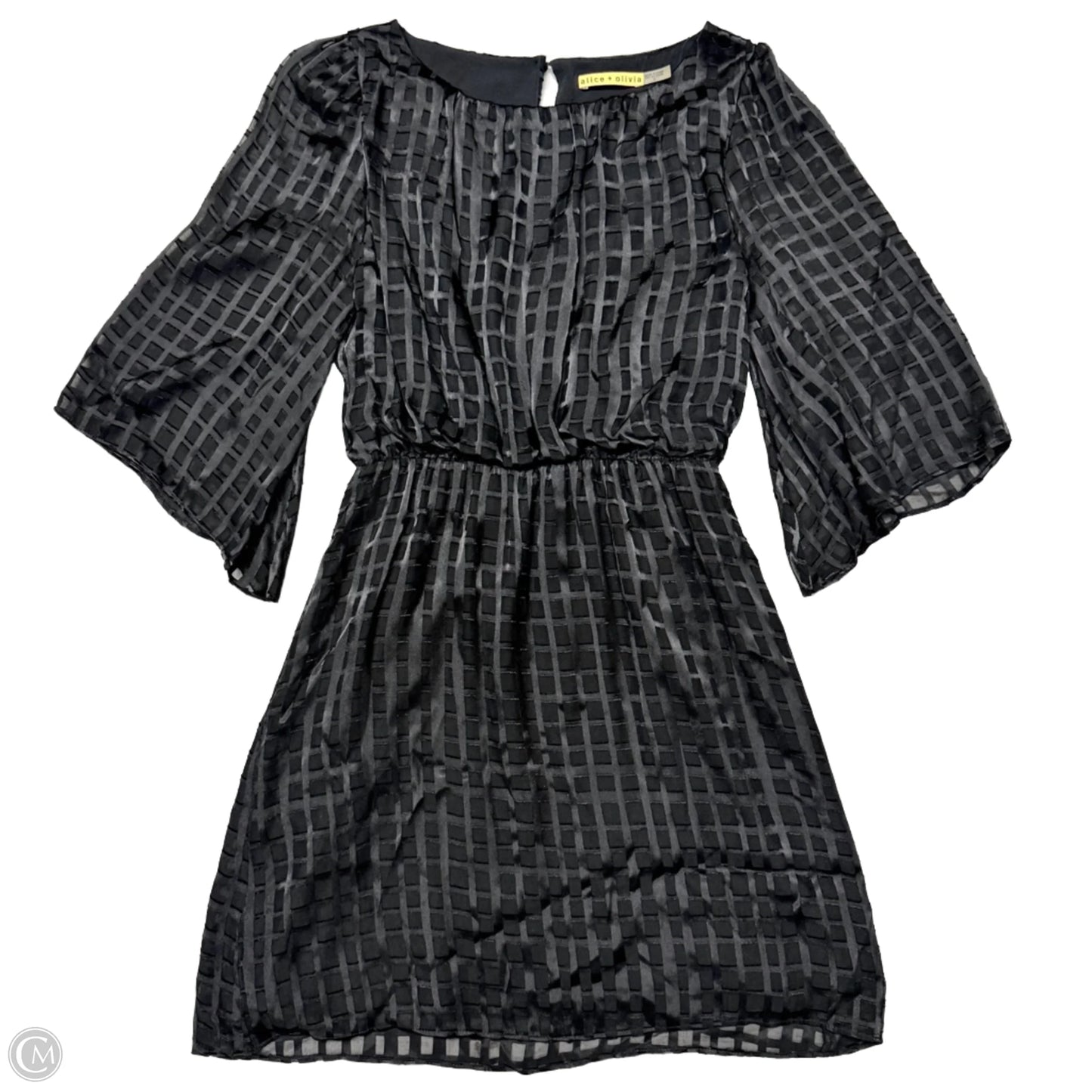 Dress Designer By Alice + Olivia In Black, Size: S