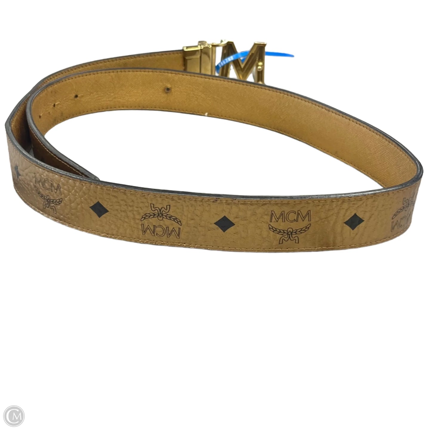 Belt Luxury Designer By Mcm, Size: M/L