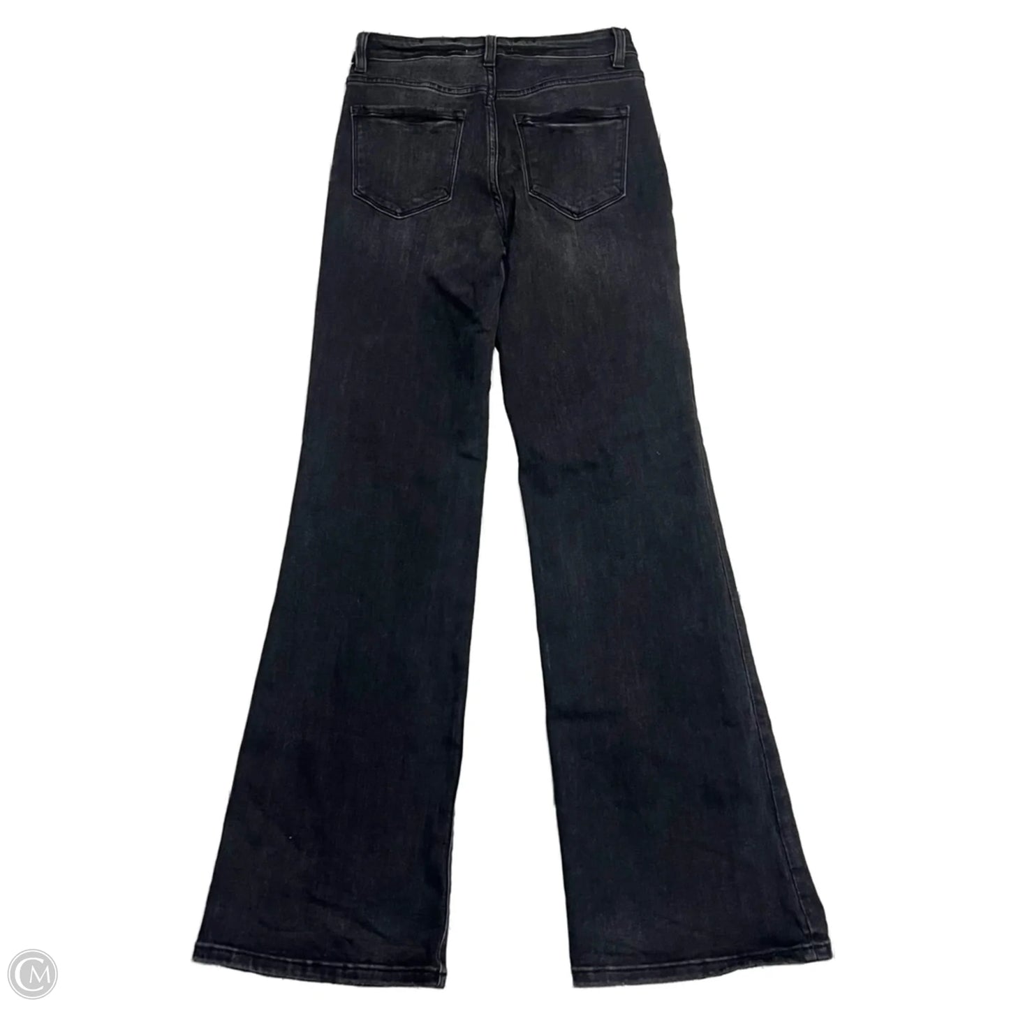 Jeans Flared By Flying Monkey In Black Denim, Size: 4