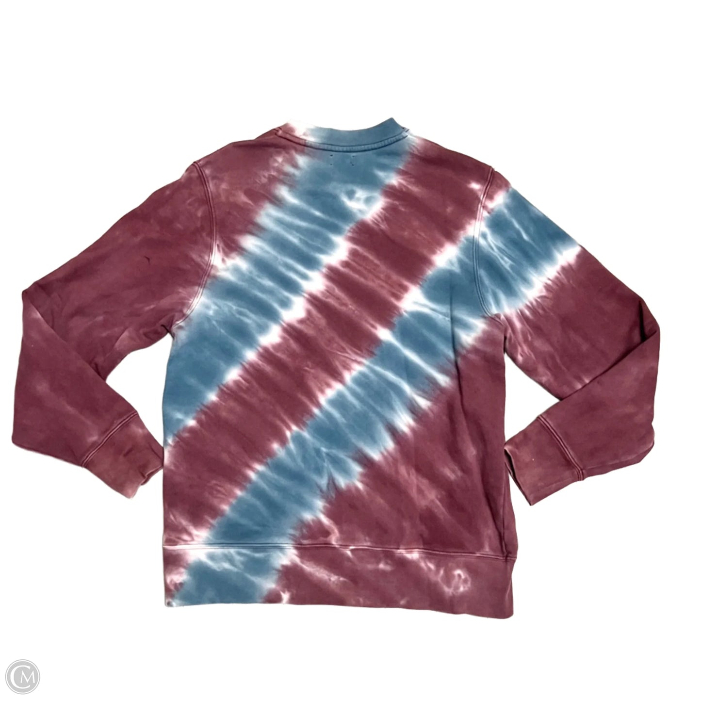 Sweatshirt Designer By Tory Burch In Blue & Purple, Size: Xs