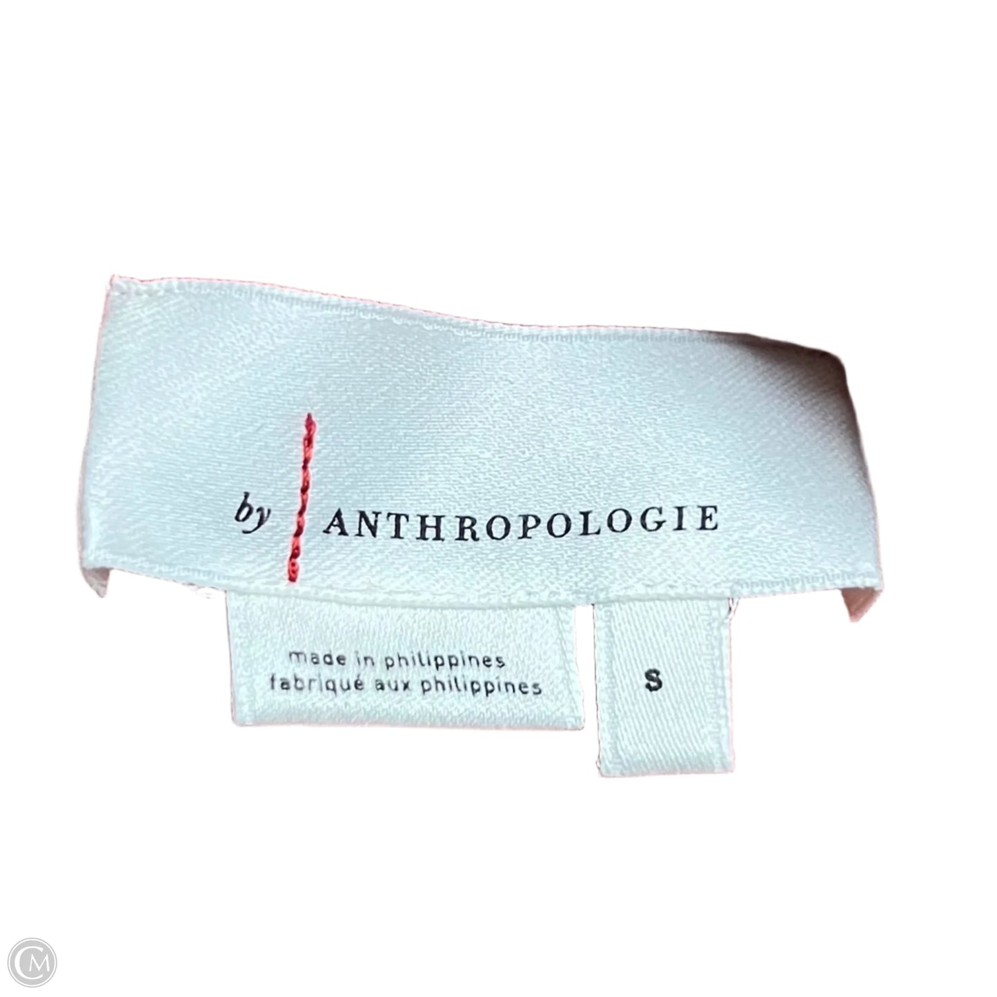 Top Long Sleeve By Anthropologie In Orange, Size: S