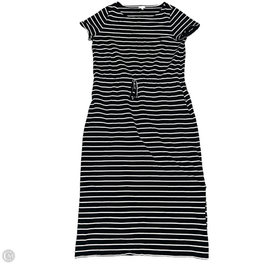 Dress Casual Maxi By Talbots In Black & White, Size: 1x