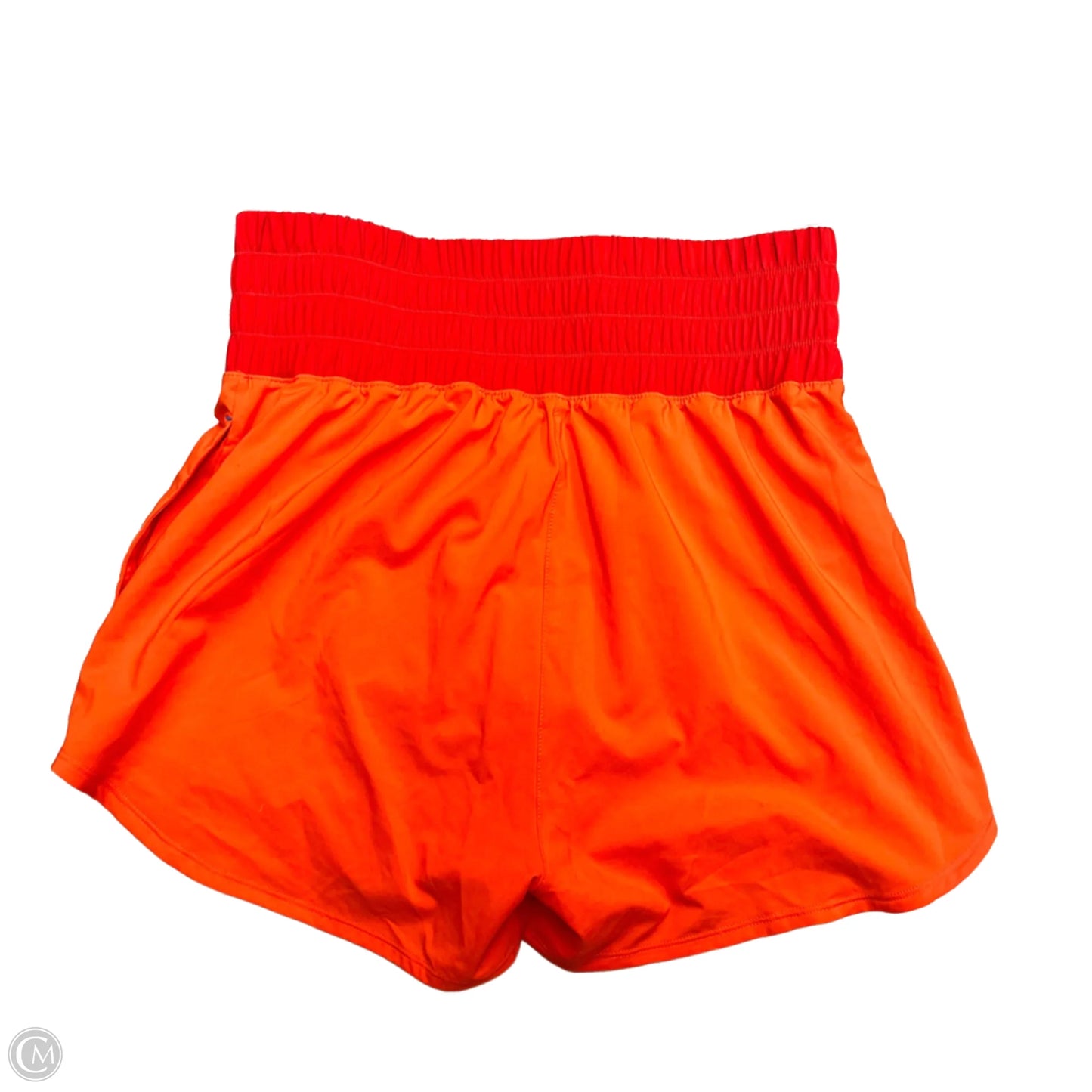 Athletic Shorts By Nike In Orange & Red, Size: 8