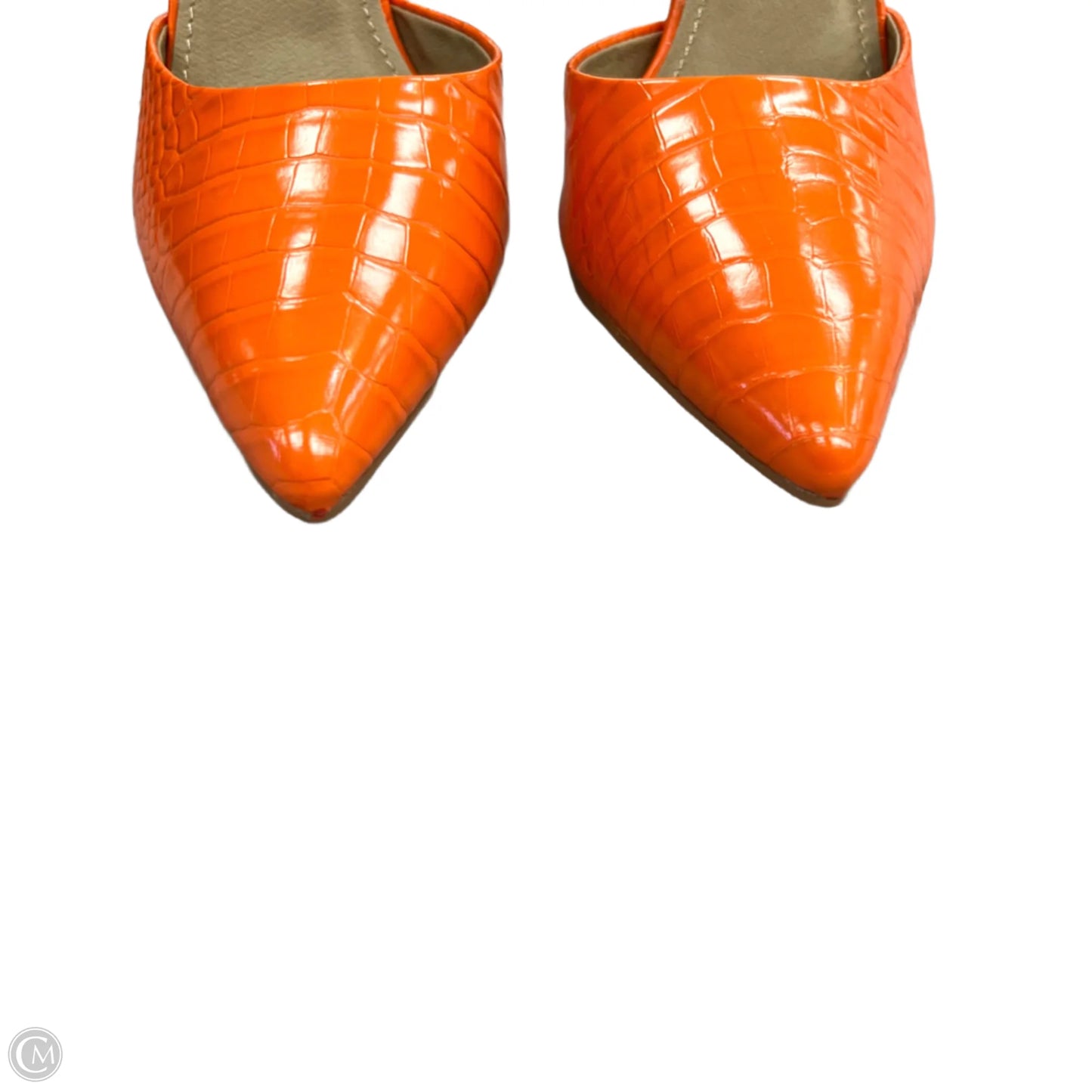 Shoes Heels Stiletto By Lemonade In Orange, Size: 6