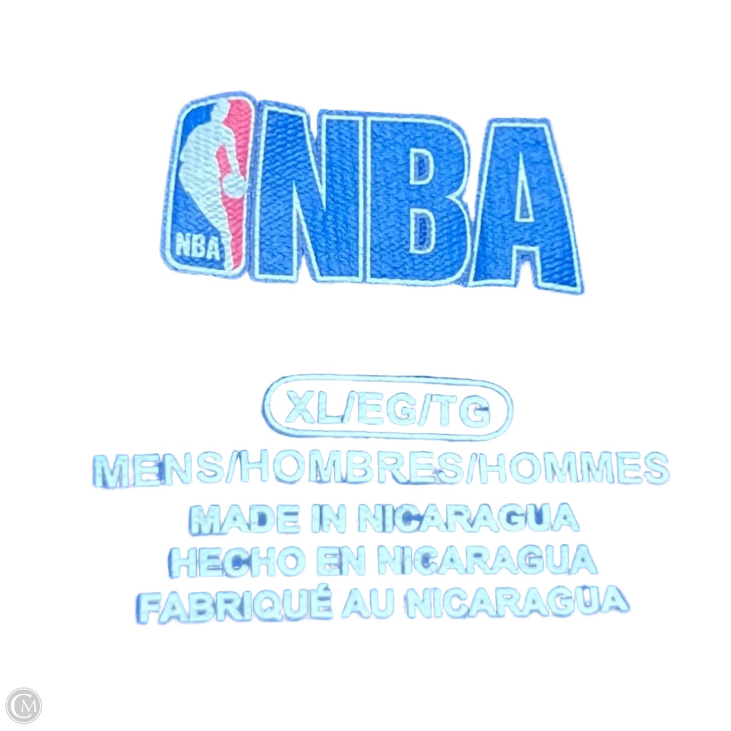 Top Short Sleeve By Nba In Blue, Size: Xl