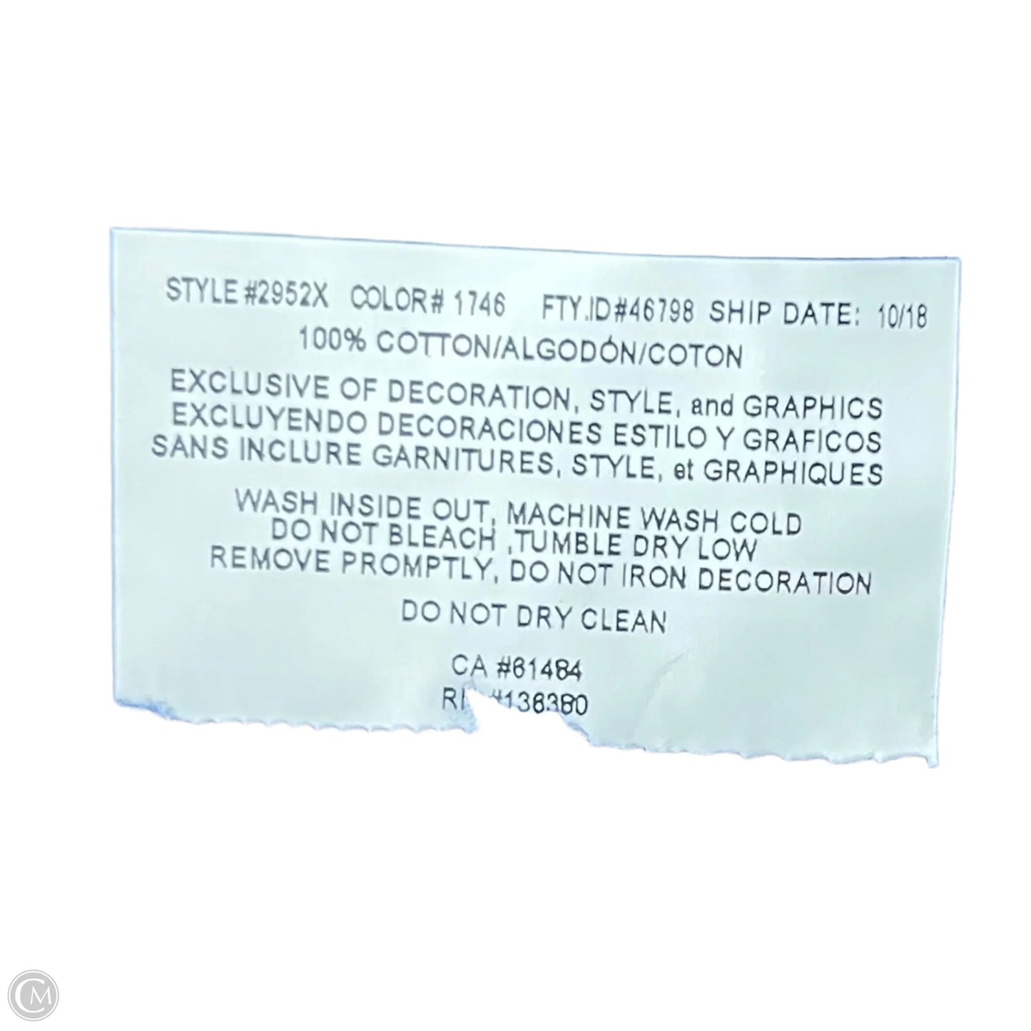 Top Short Sleeve By Mlb In Blue, Size: Xl