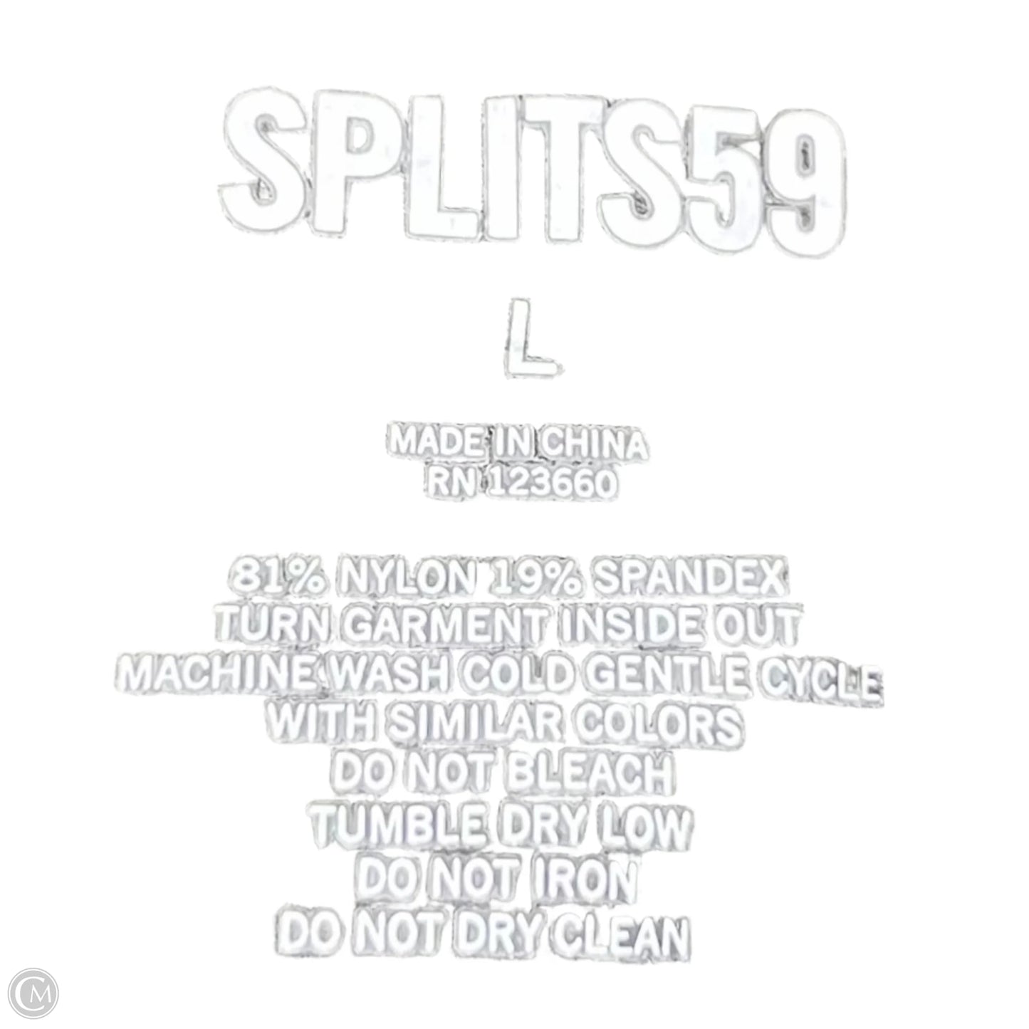 Athletic Leggings By Splits59 In Green, Size: 12