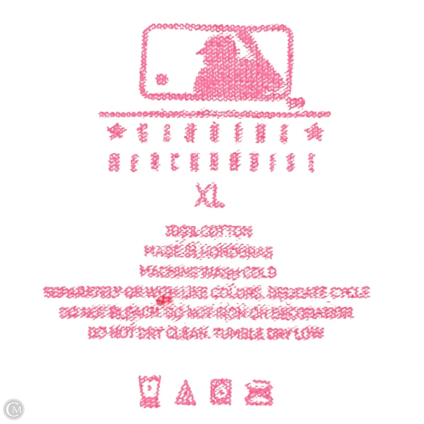 Top Short Sleeve By Phillies In Red, Size: Xl