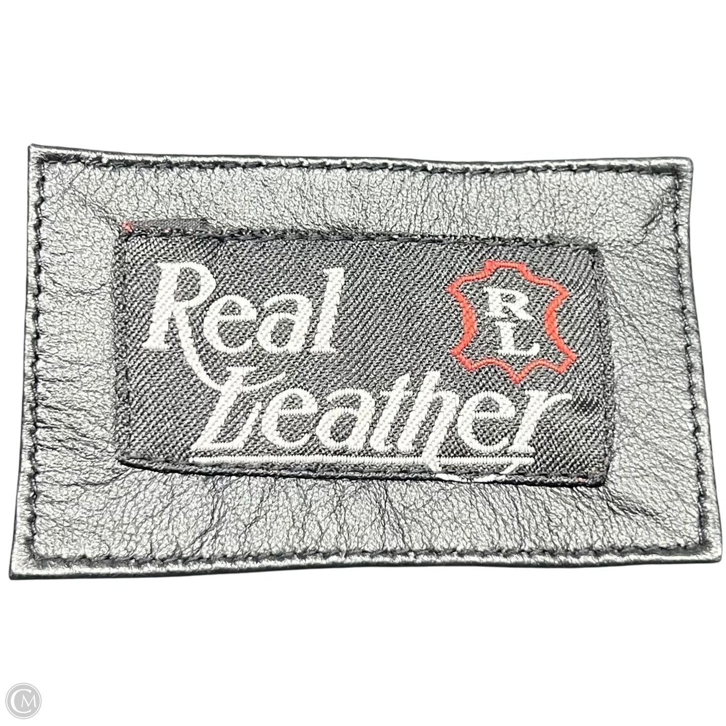 Jacket Moto Leather By Real Leather In Black, Size: M
