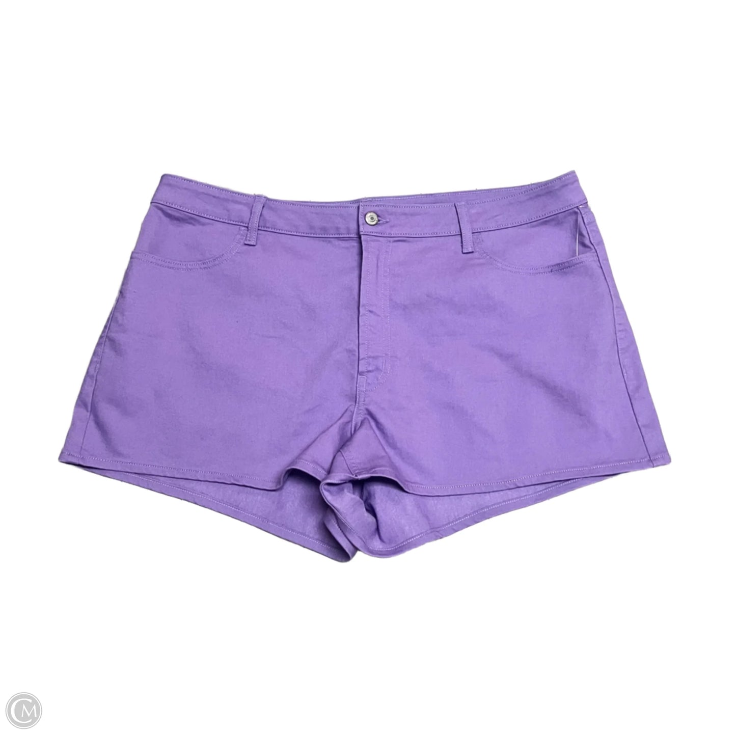 Shorts By Old Navy In Purple Denim, Size: 22