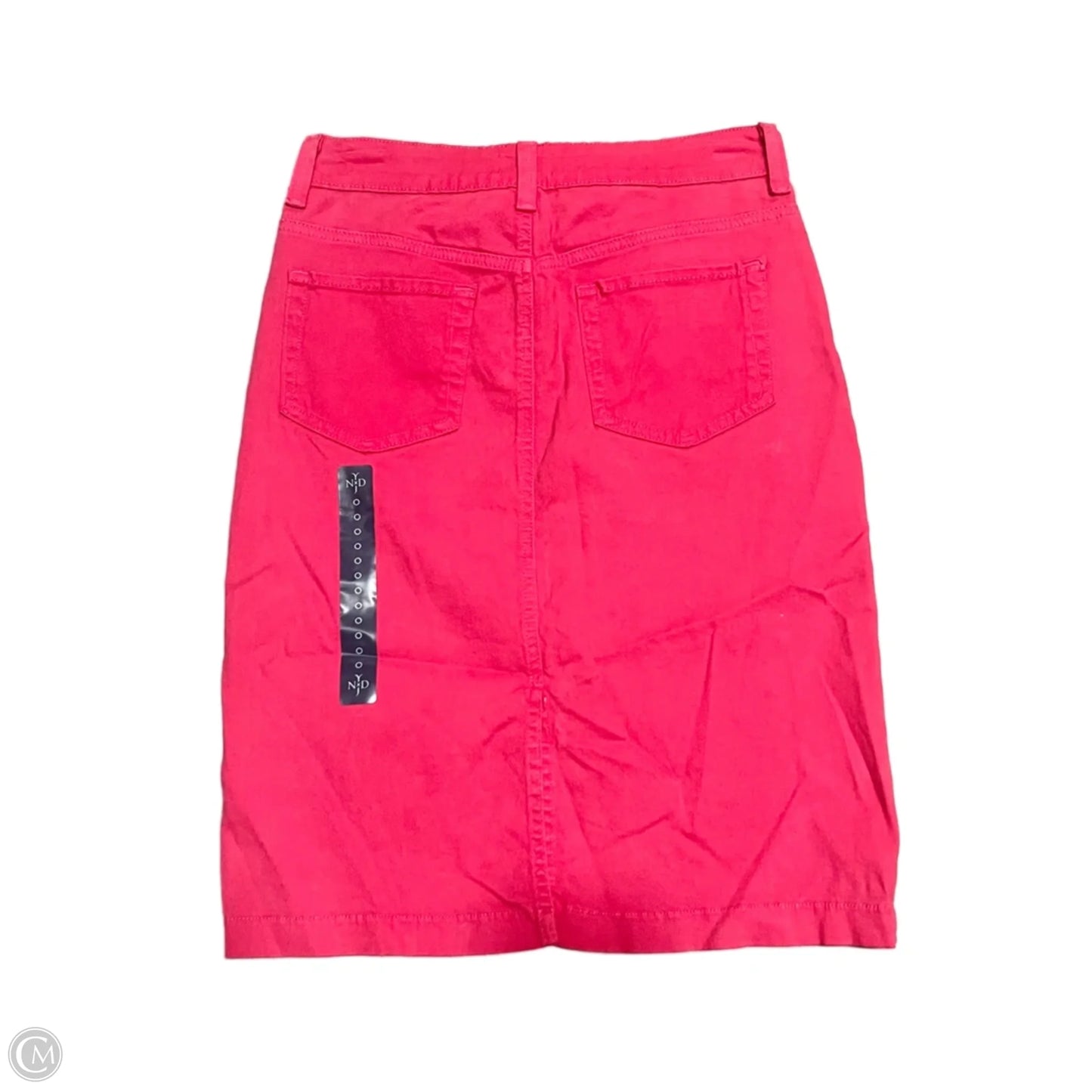 Skirt Midi By Not Your Daughters Jeans In Pink Denim, Size: 0