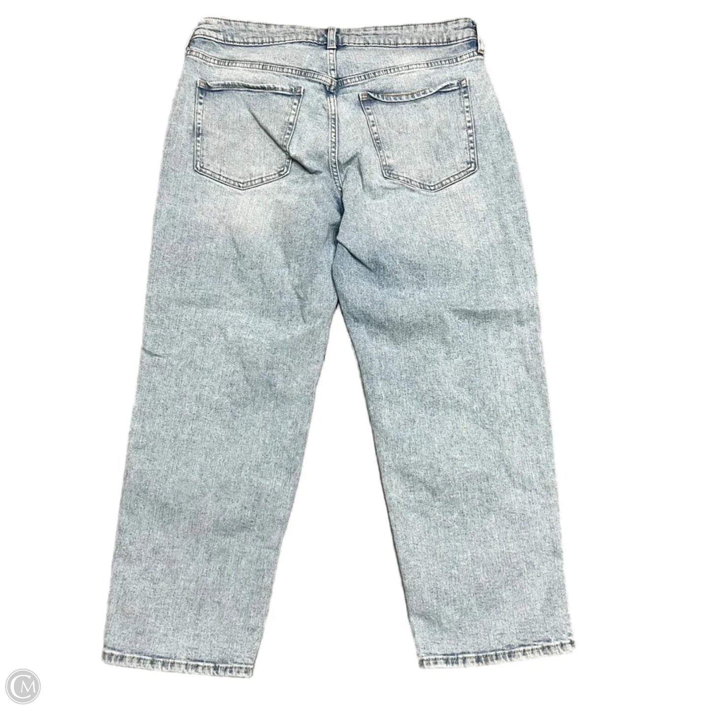 Jeans Boyfriend By Old Navy In Blue Denim, Size: 14