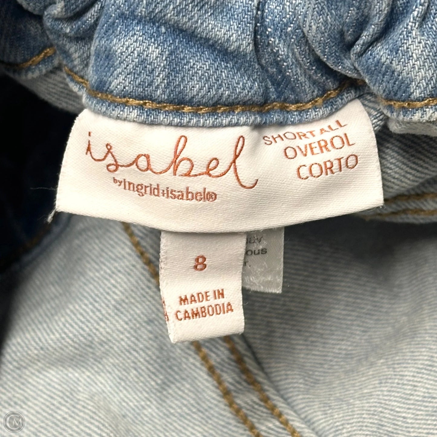 Overalls By Ingrid & Isabel In Blue Denim, Size: 8