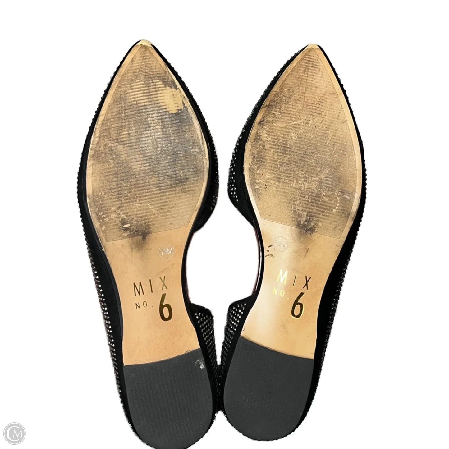Shoes Flats By Mix No 6 In Black, Size: 7.5