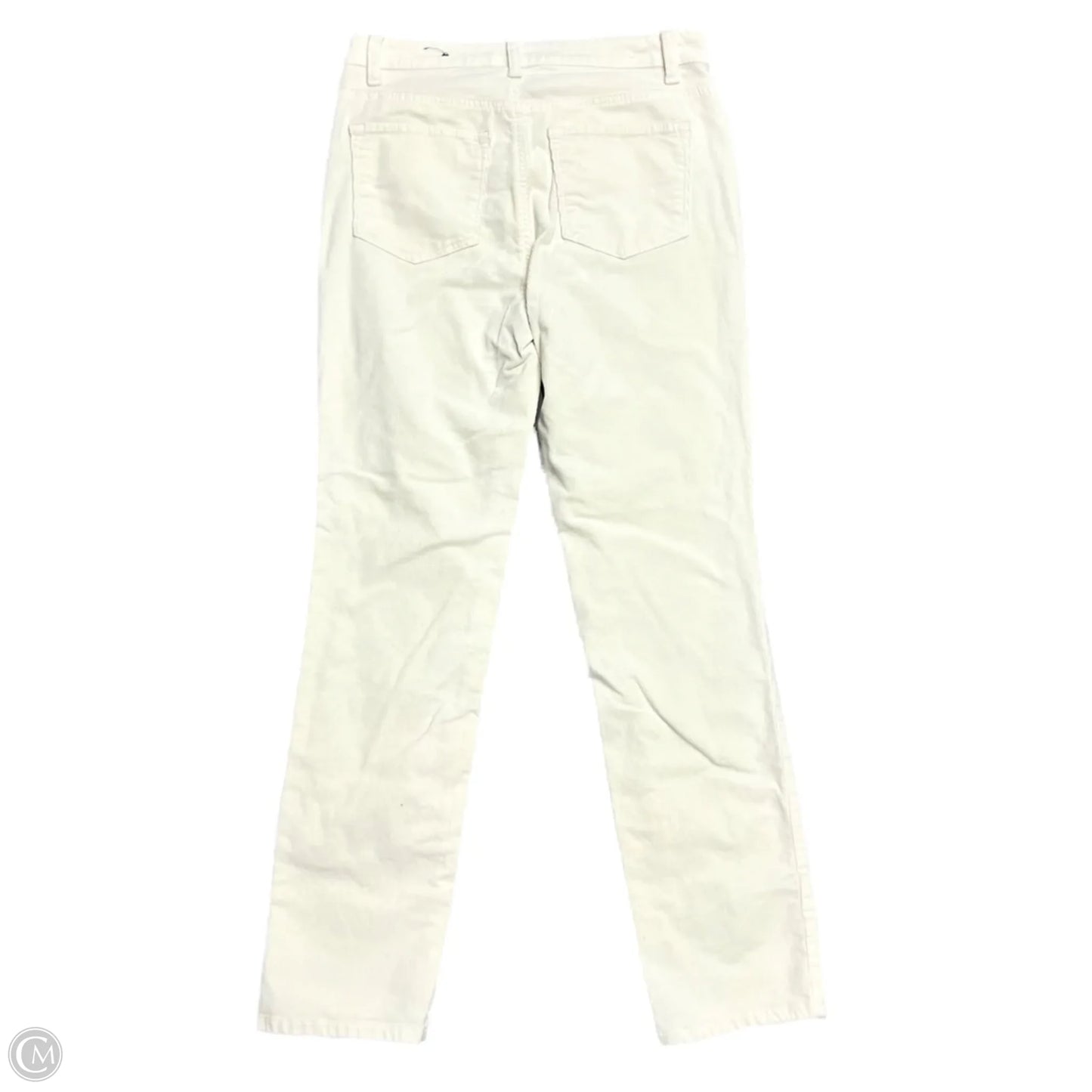 Pants Corduroy By Talbots In Cream, Size: 4