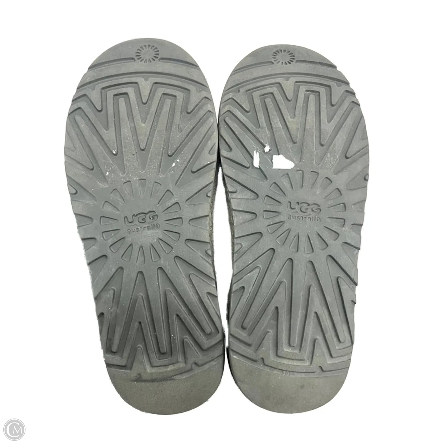 Boots Designer By Ugg In Grey, Size: 8