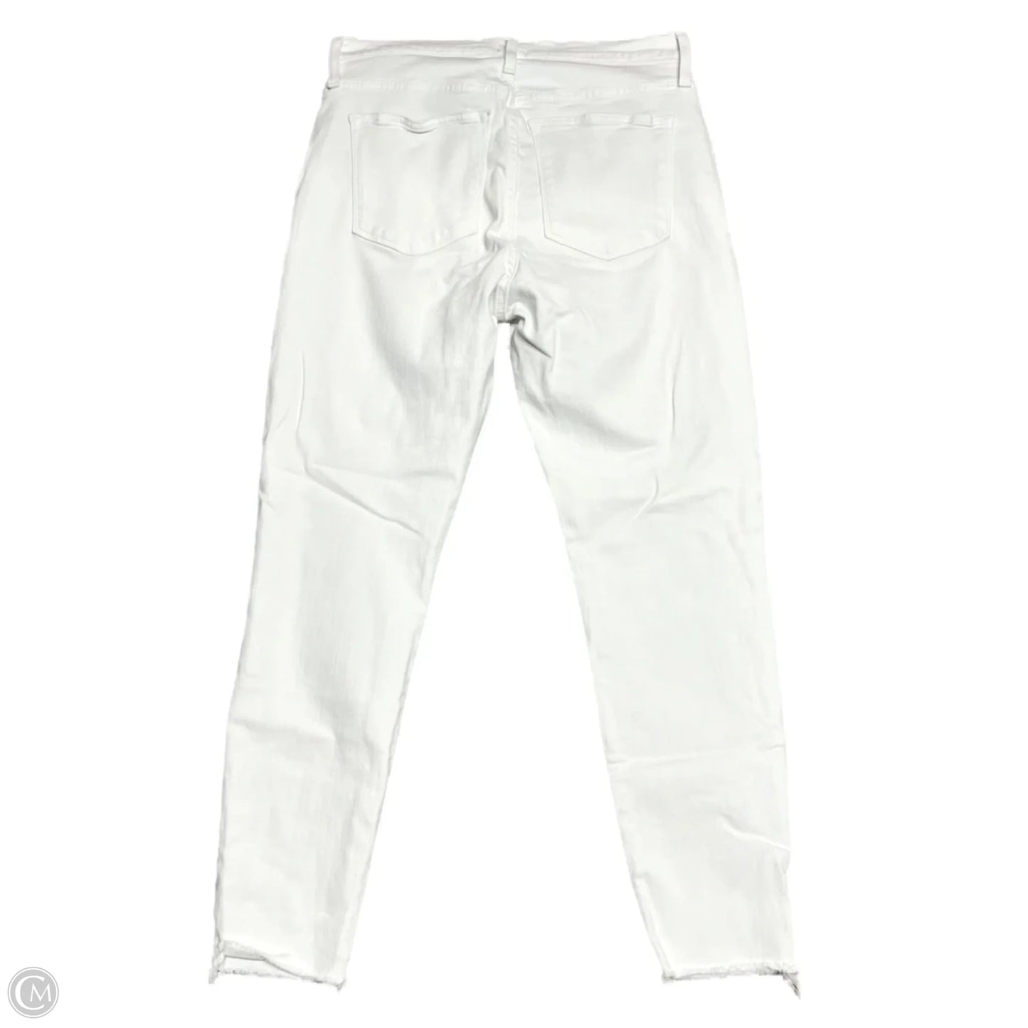 Jeans Skinny By J. Crew In White Denim, Size: 14