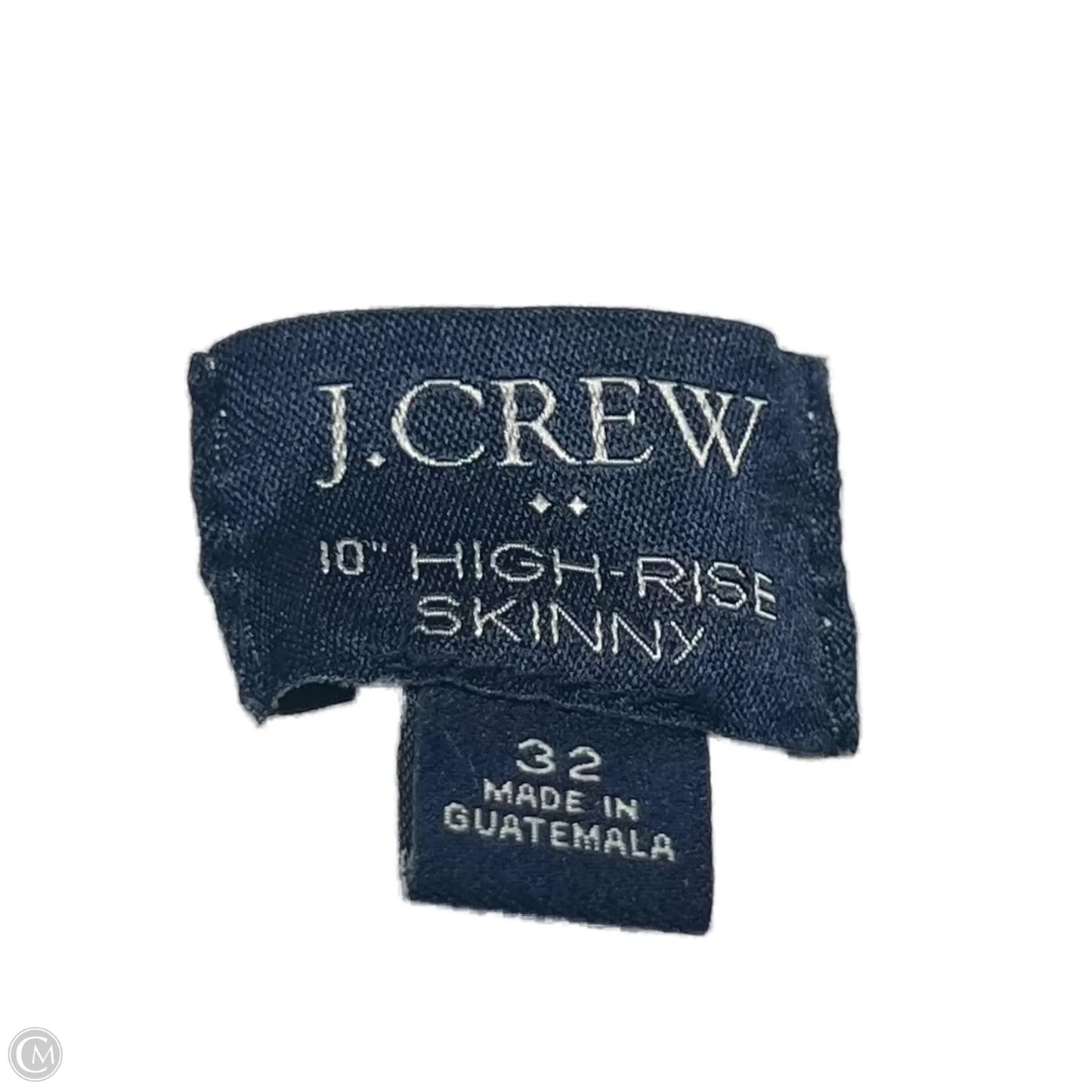 Jeans Skinny By J. Crew In White Denim, Size: 14