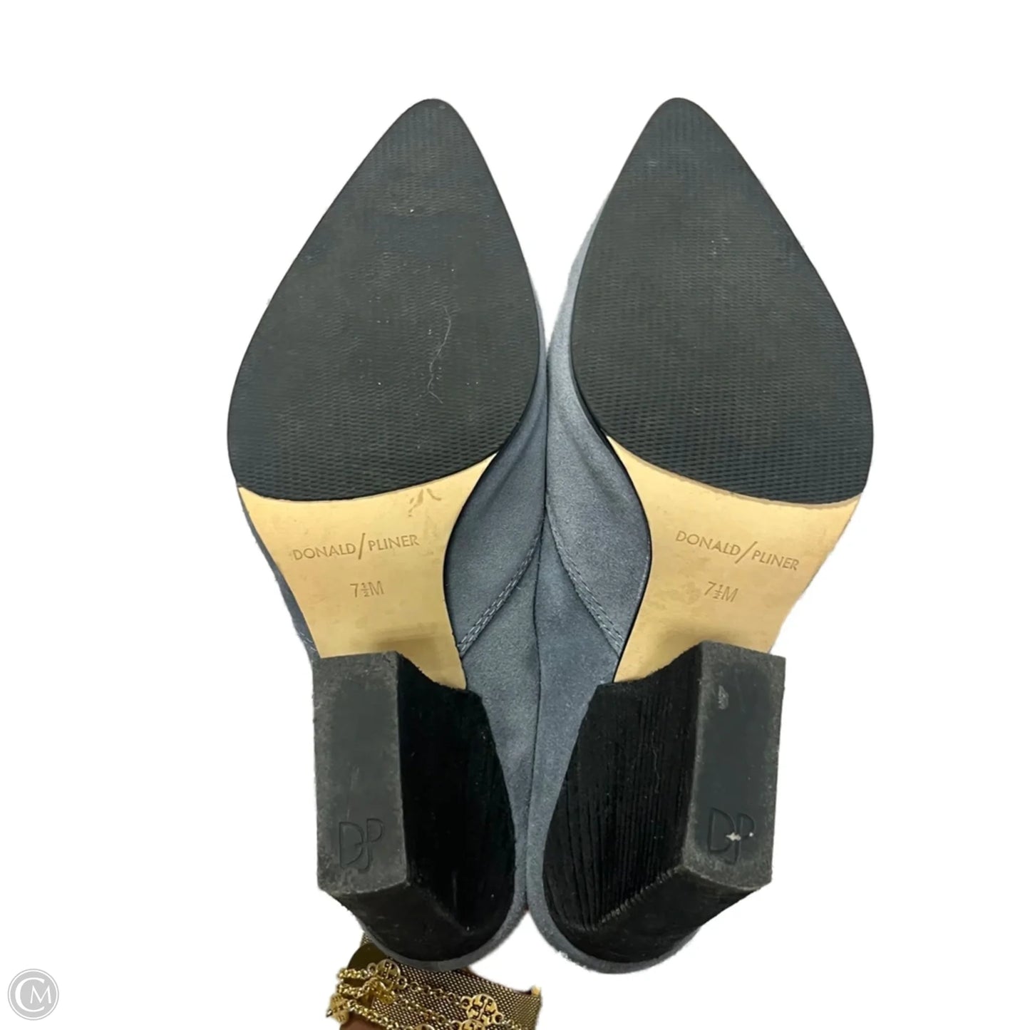 Shoes Heels Block By Donald Pliner In Blue, Size: 7.5