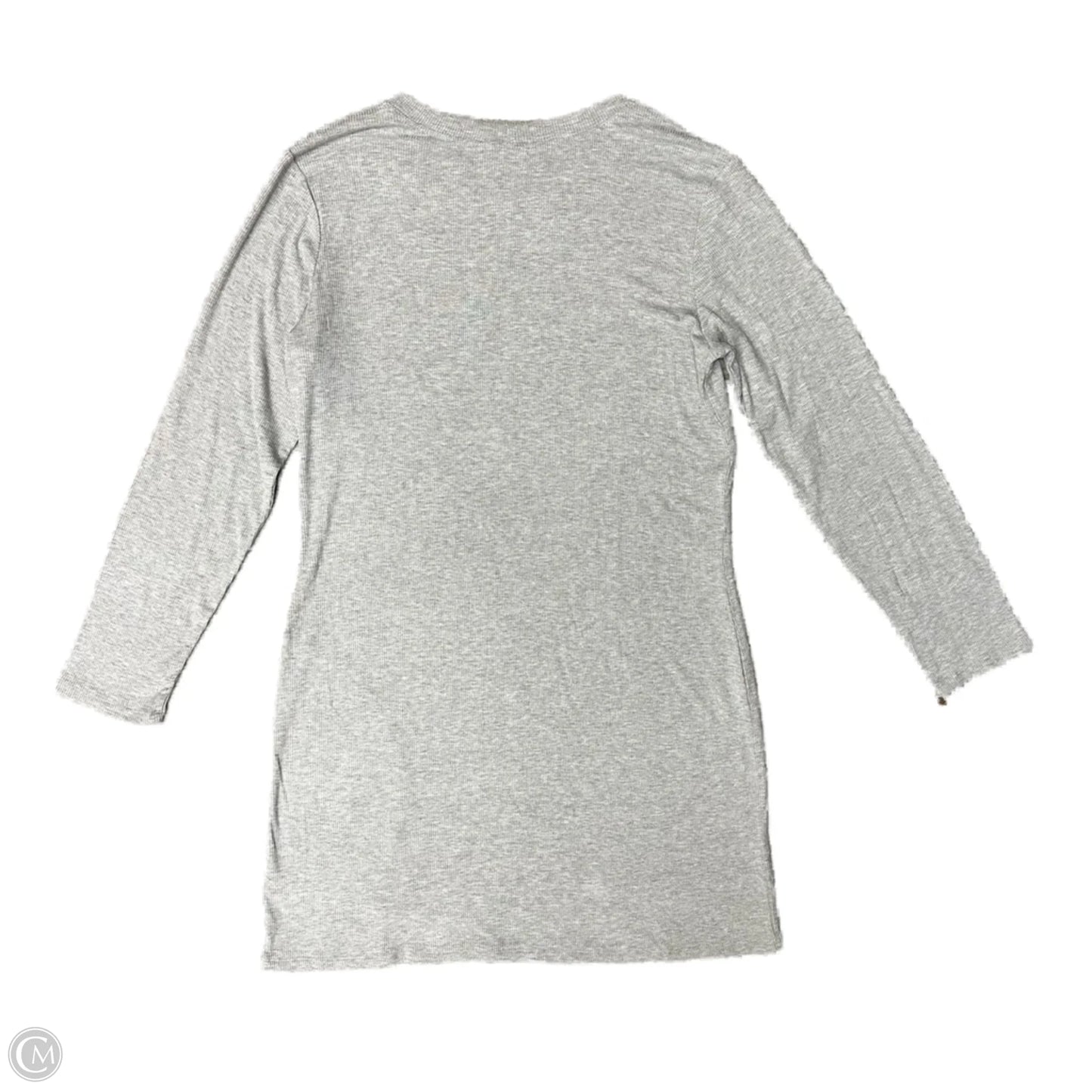 Dress Casual Midi By Bp In Grey, Size: Xl