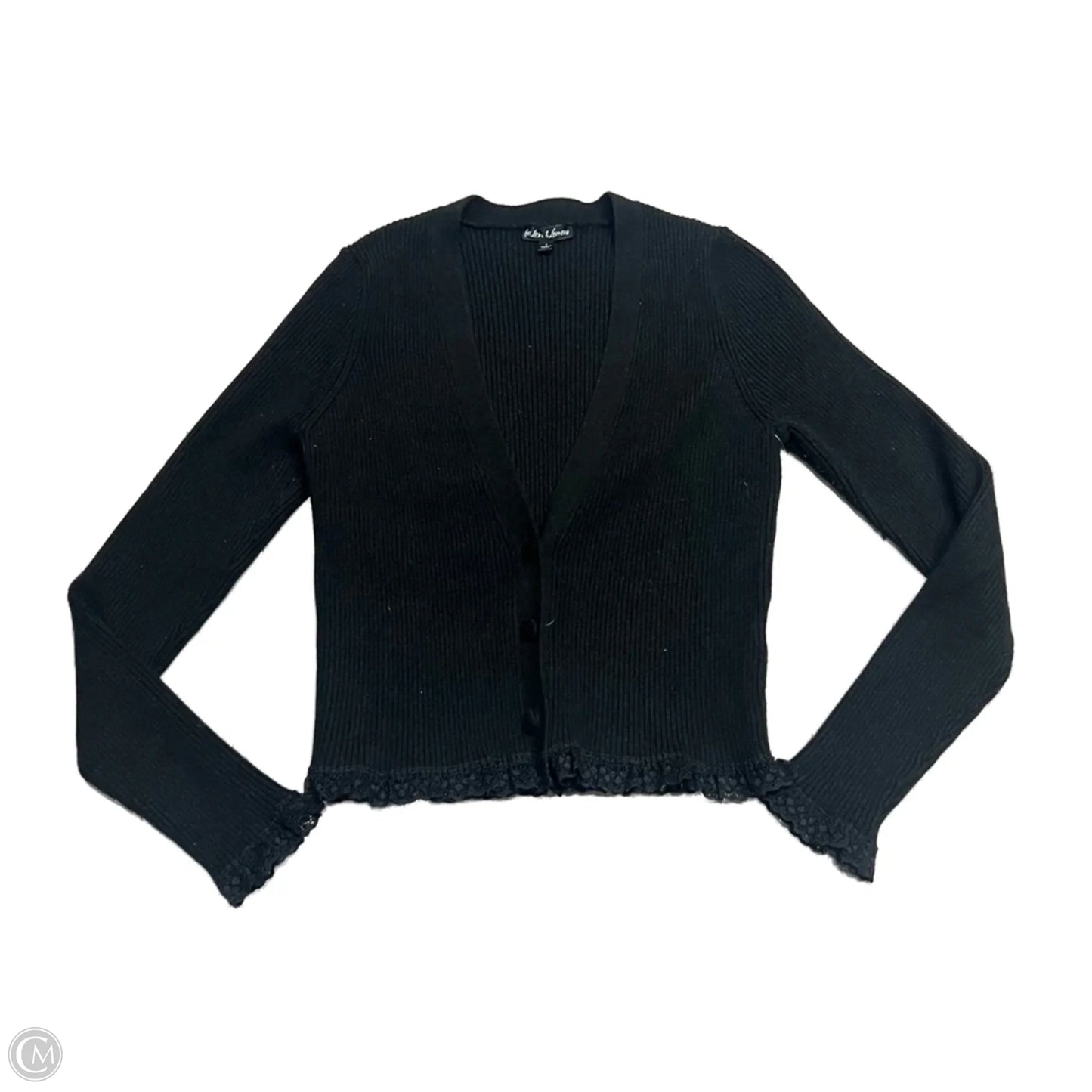 Sweater Cardigan By For Love & Lemons In Black, Size: L