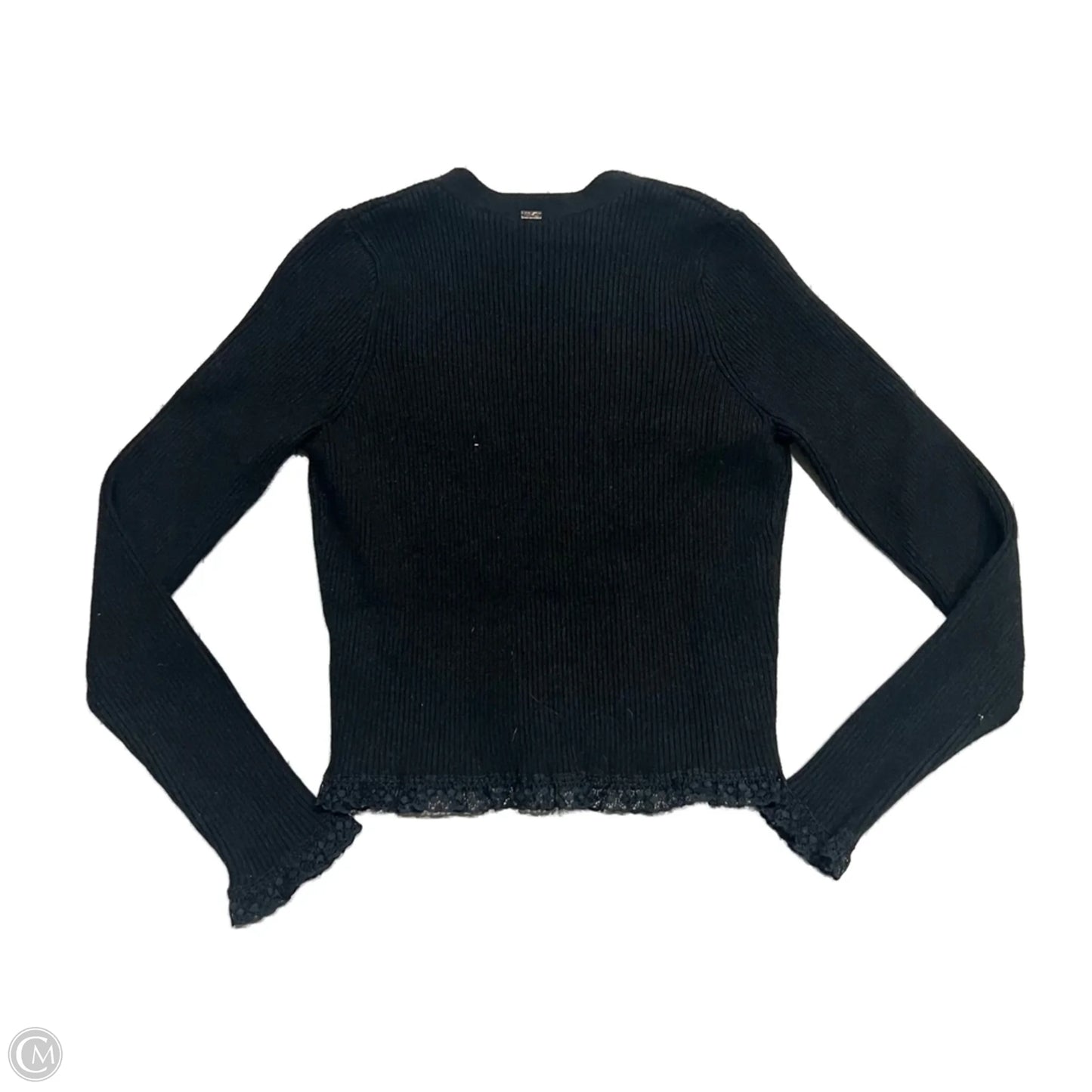 Sweater Cardigan By For Love & Lemons In Black, Size: L