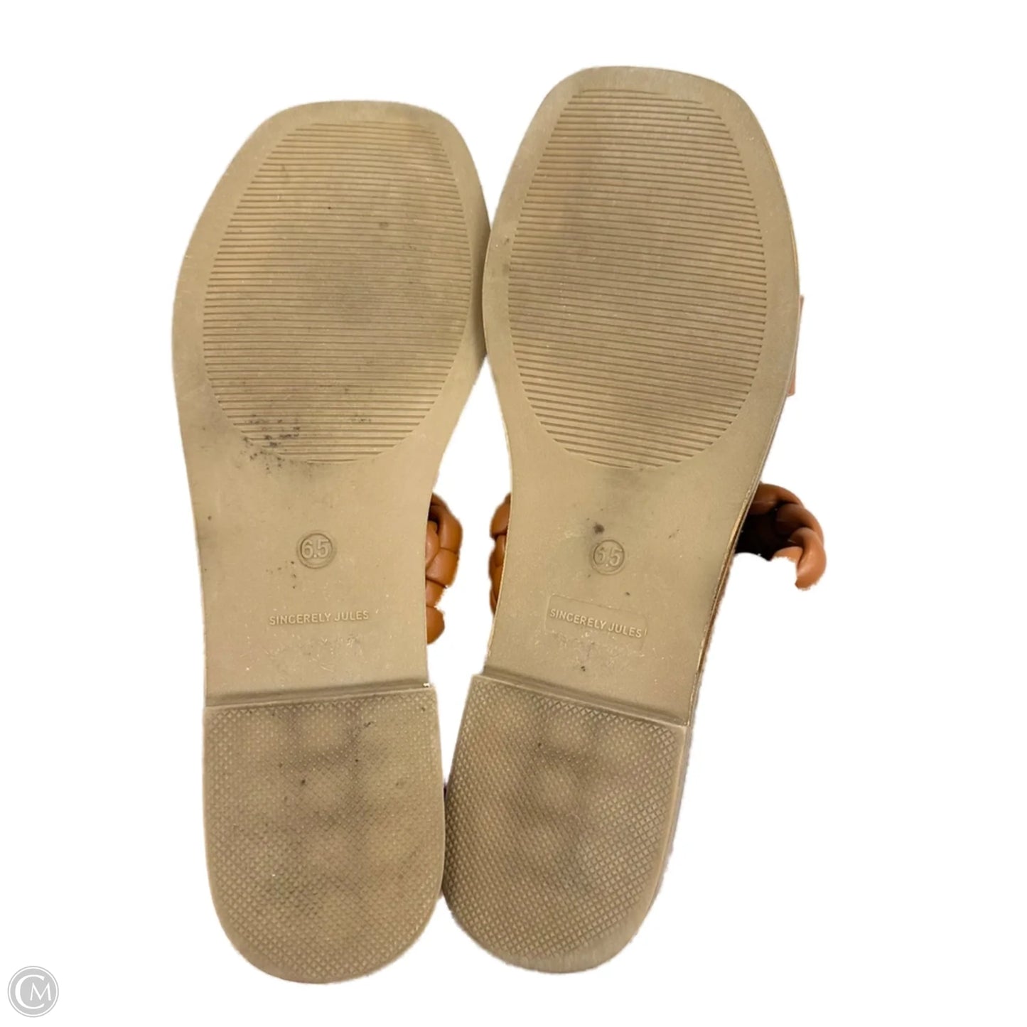 Sandals Flats By Sincerely Jules, In Brown, Size: 6.5