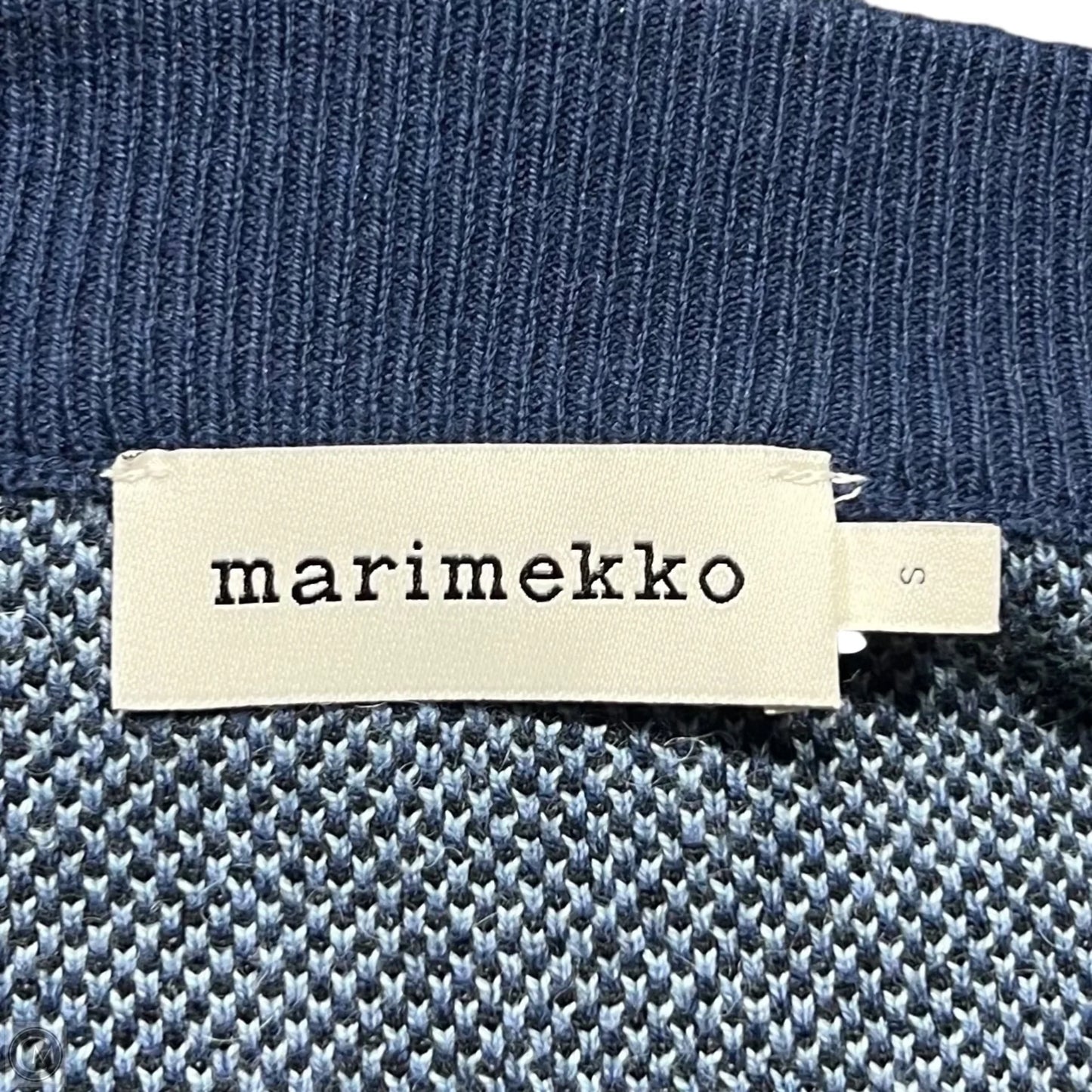 Sweater By Marimekko In Blue, Size: S