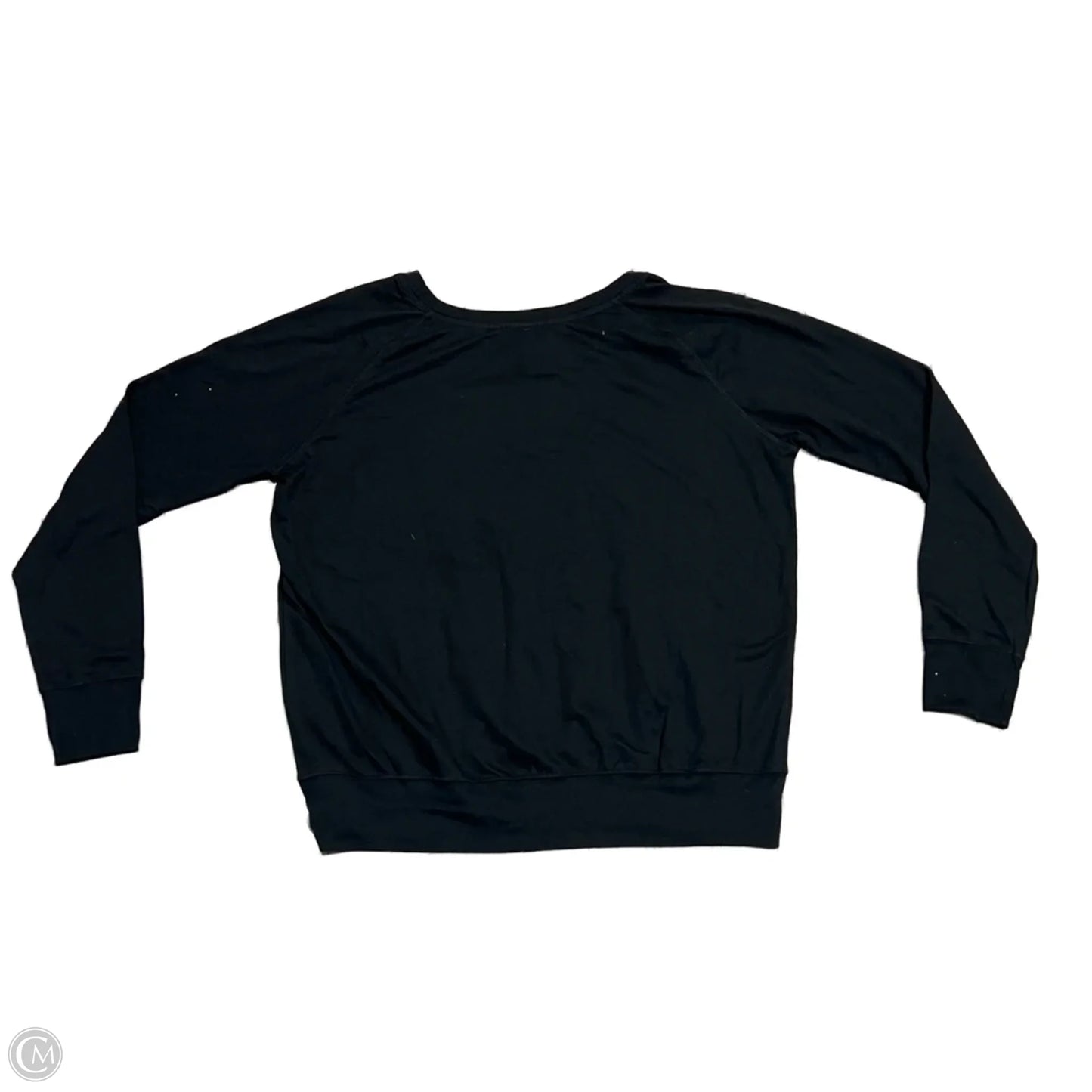 Top Long Sleeve By Fanatics In Black & Green, Size: 2x