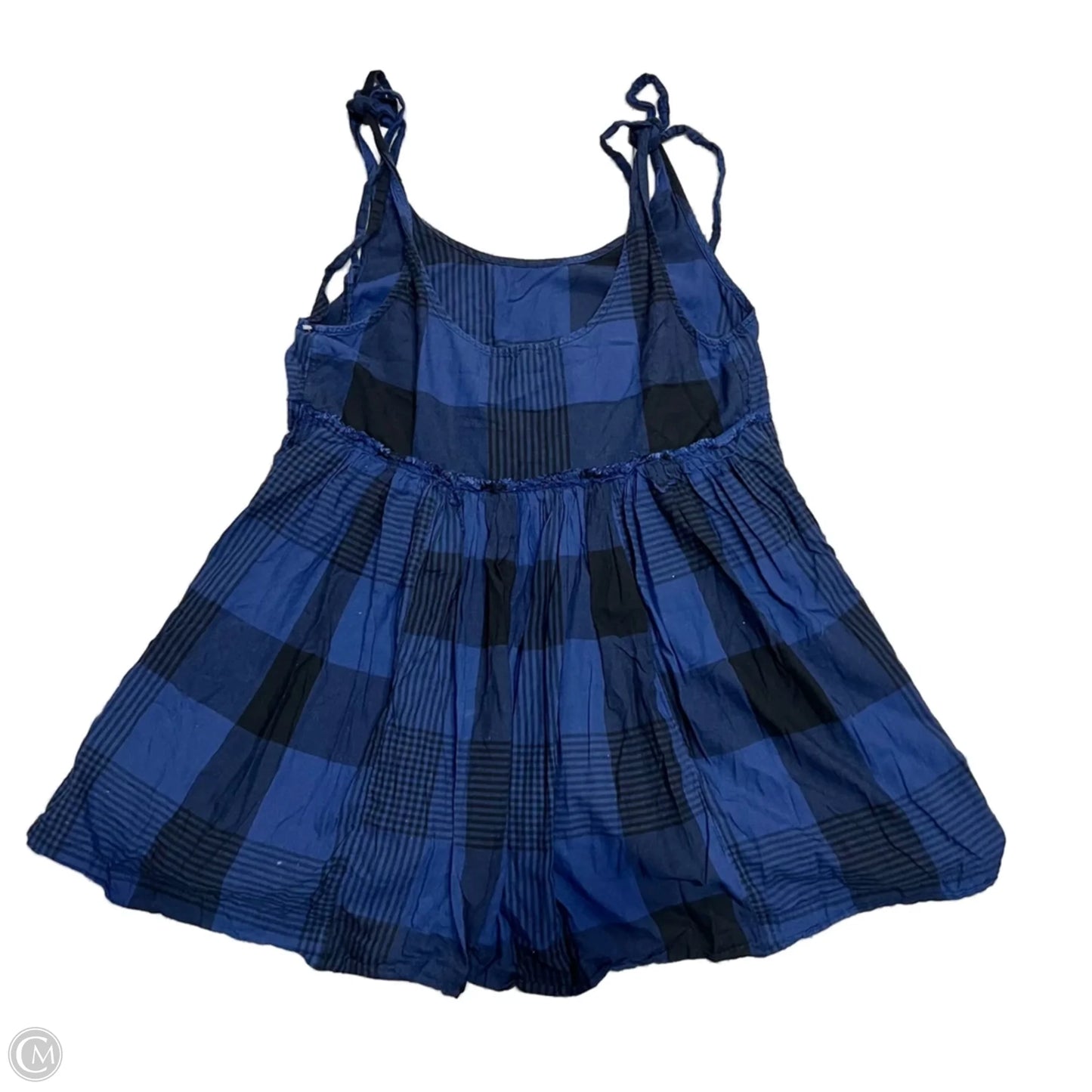 Dress Casual Short By Free People In Black & Blue, Size: L