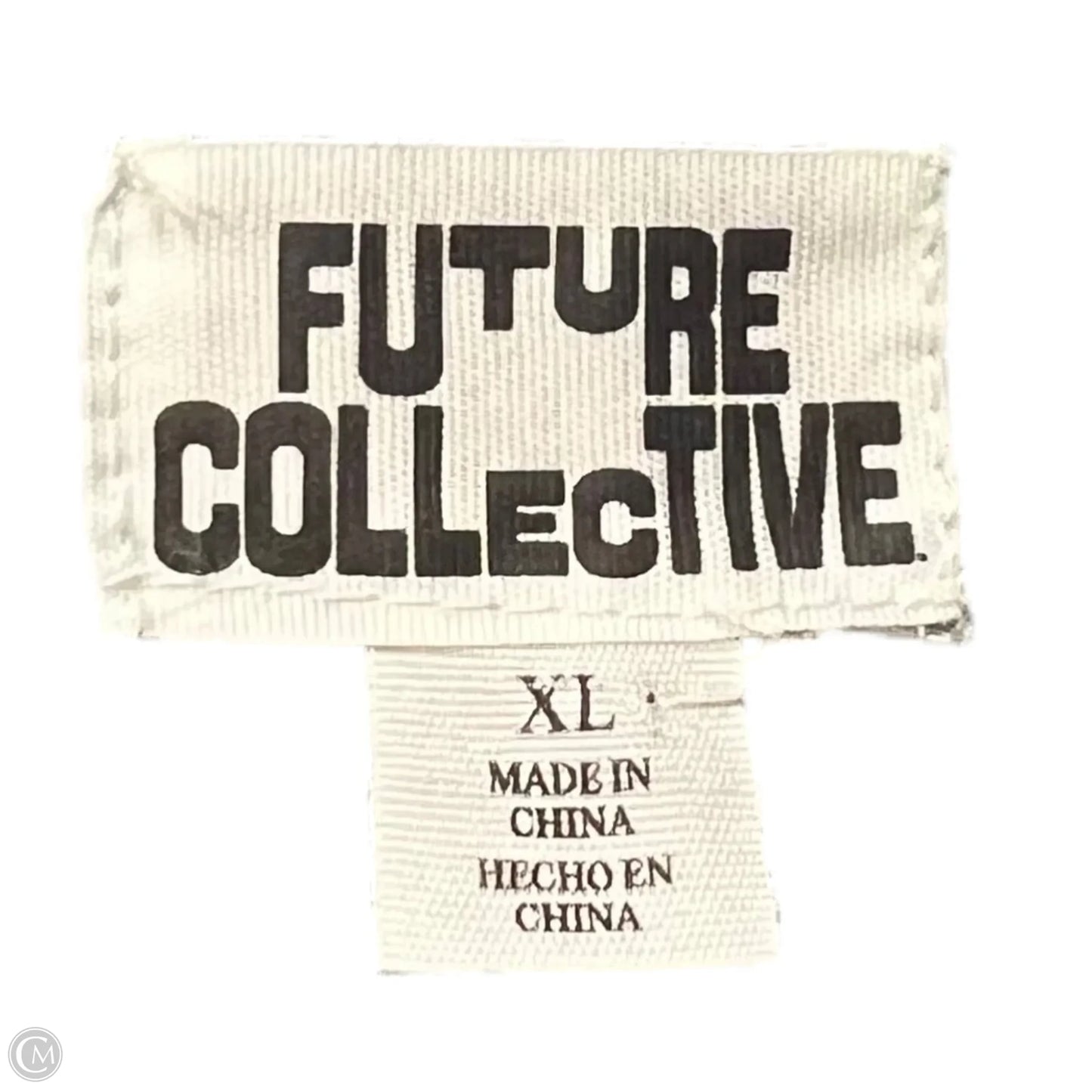 Skirt Mini & Short By Future Collective In Blue Denim, Size: 16