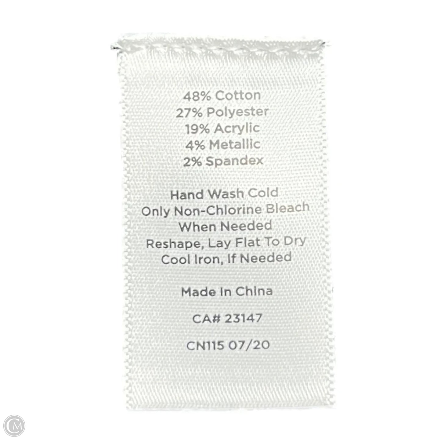 Dress Sweater By Talbots In Black, Size: M