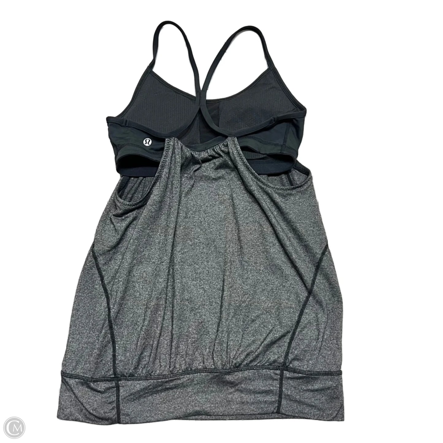 Athletic Tank Top By Lululemon In Grey, Size: S